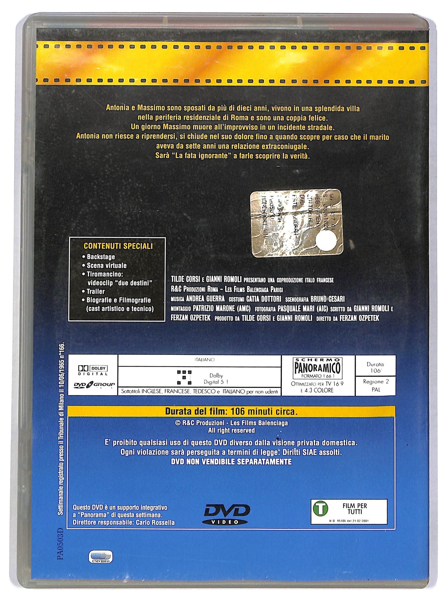 EBOND Le fate ignoranti DVD EDITORIALE D782334