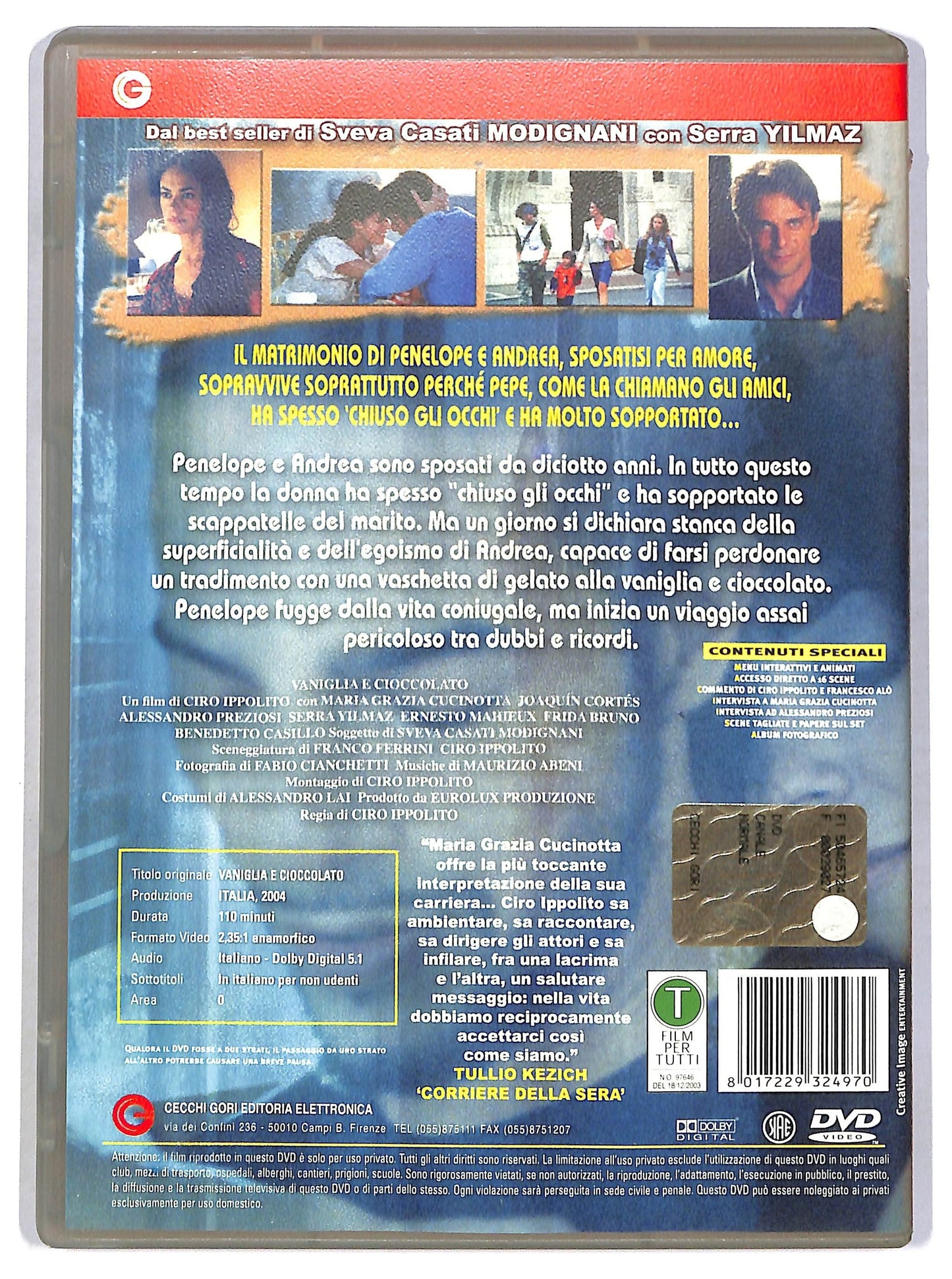 EBOND Vaniglia e cioccolato DVD D782347
