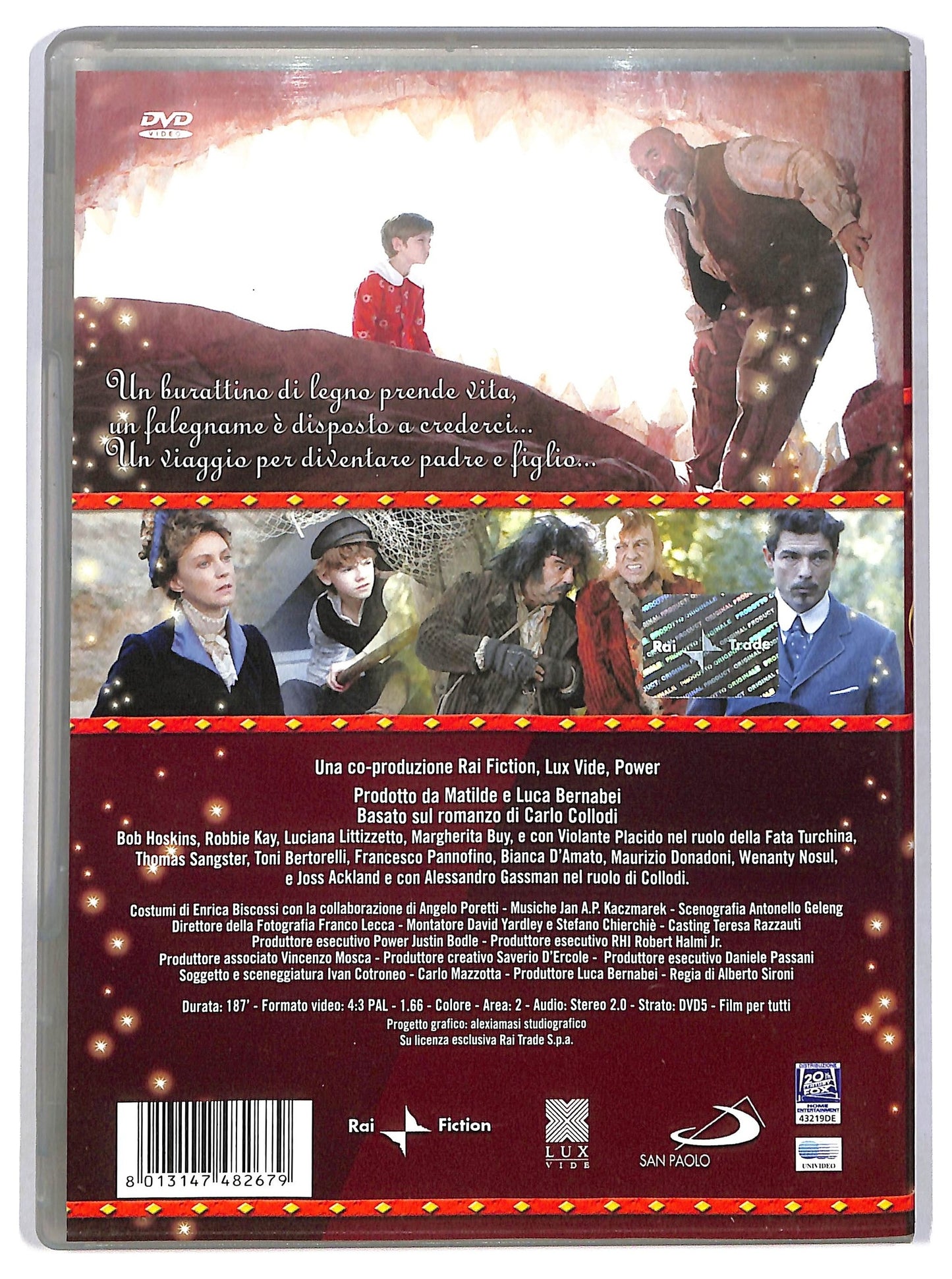 EBOND Pinocchio DVD Slipcase SLIM D782412