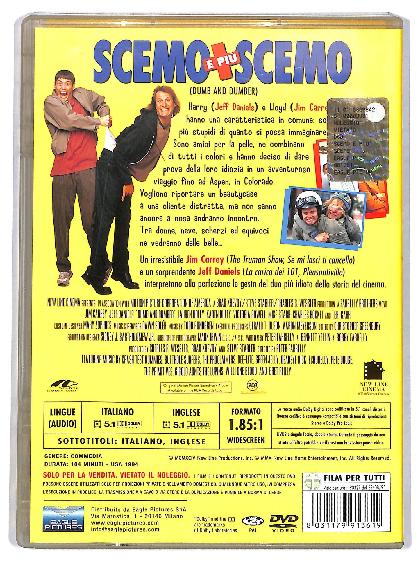EBOND Scemo e piu scemo DVD D782463