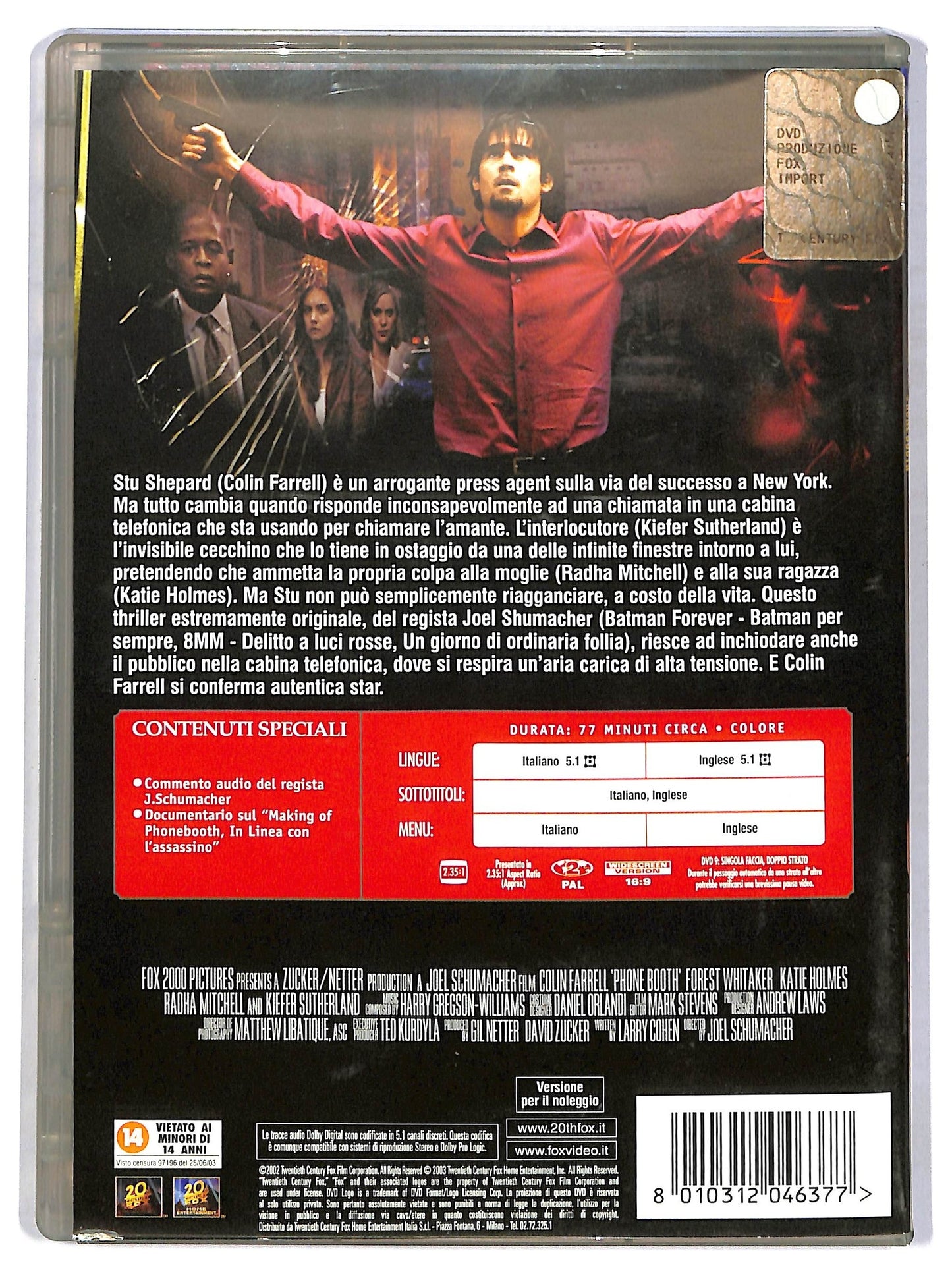 EBOND In linea con l'assassino - Phone Booth NOLEGGIO DVD D782507