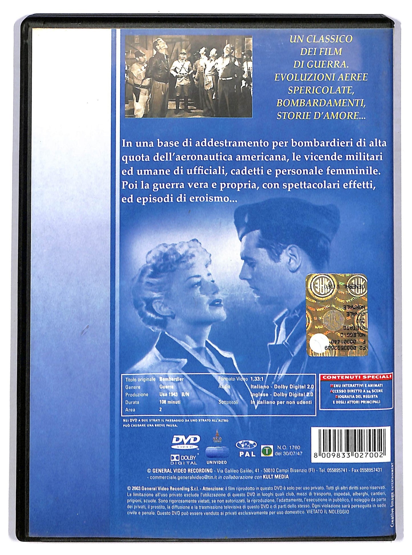 EBOND 19� stormo bombardieri DVD D782552