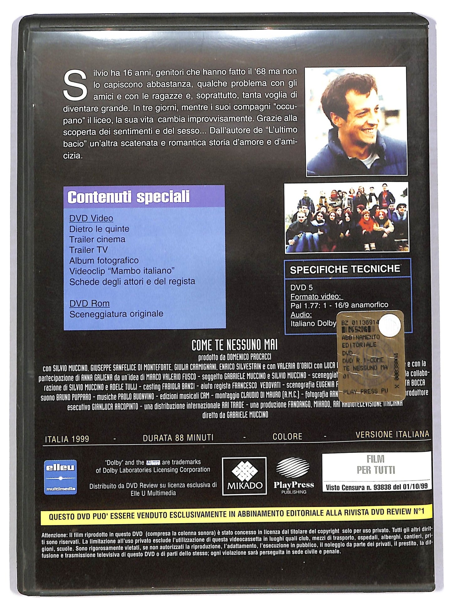 EBOND Come te nessuno mai EDITORIALE DVD D782601
