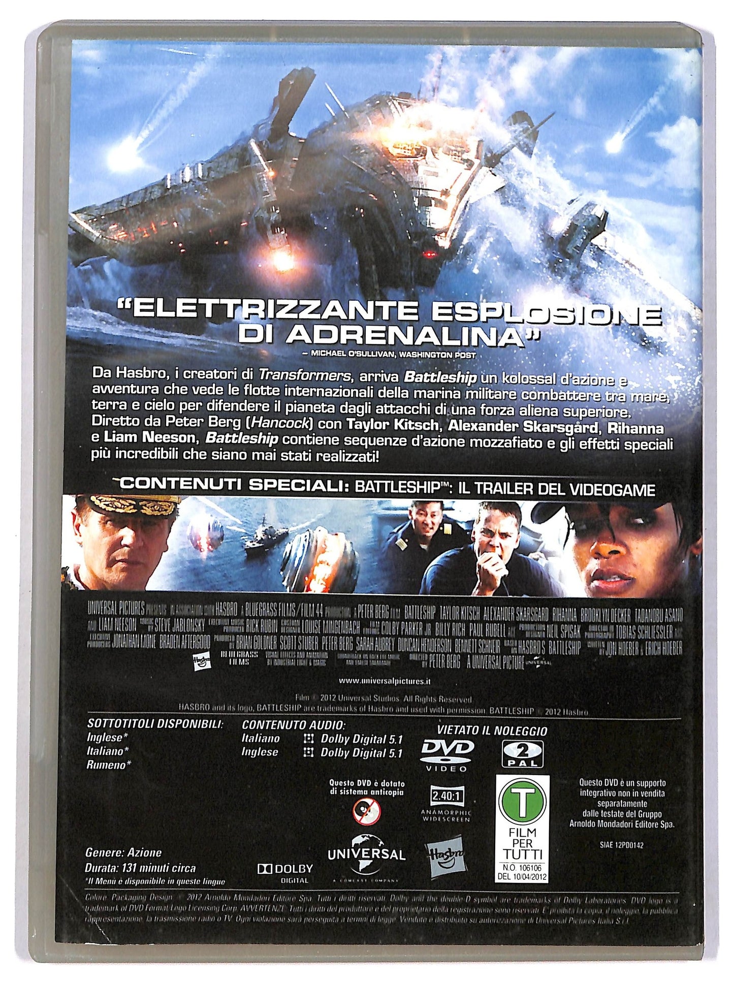 EBOND Battleship EDITORIALE DVD D782618