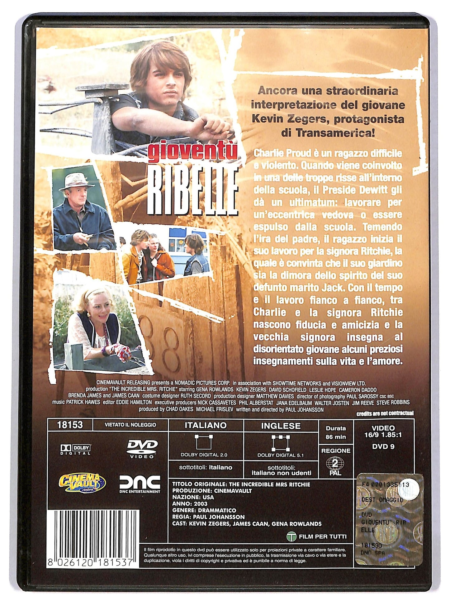EBOND Gioventu ribelle NOLEGGIO DVD D782623