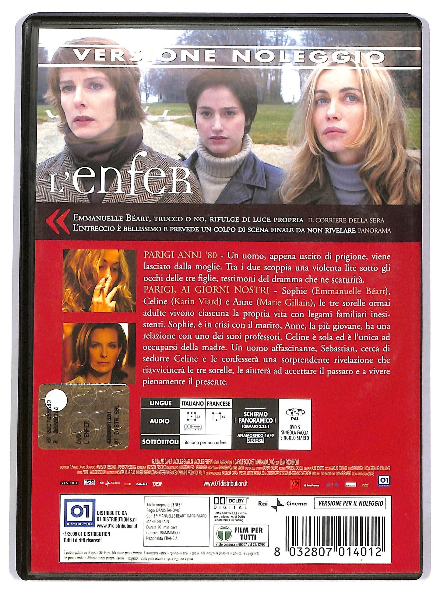 EBOND l'enfer NOLEGGIO DVD D782630