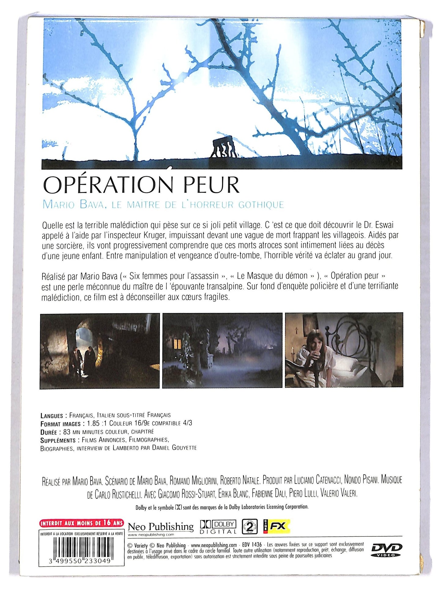 EBOND Operation peur - Edition Speciale DVD D782636