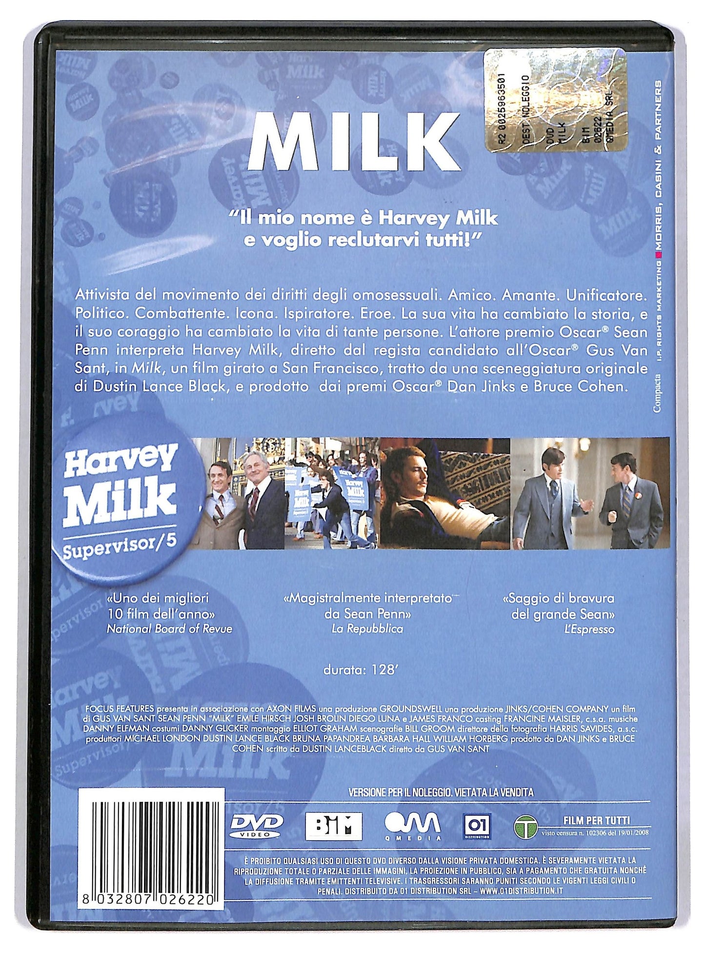 EBOND Milk DVD NOLEGGIO D782721
