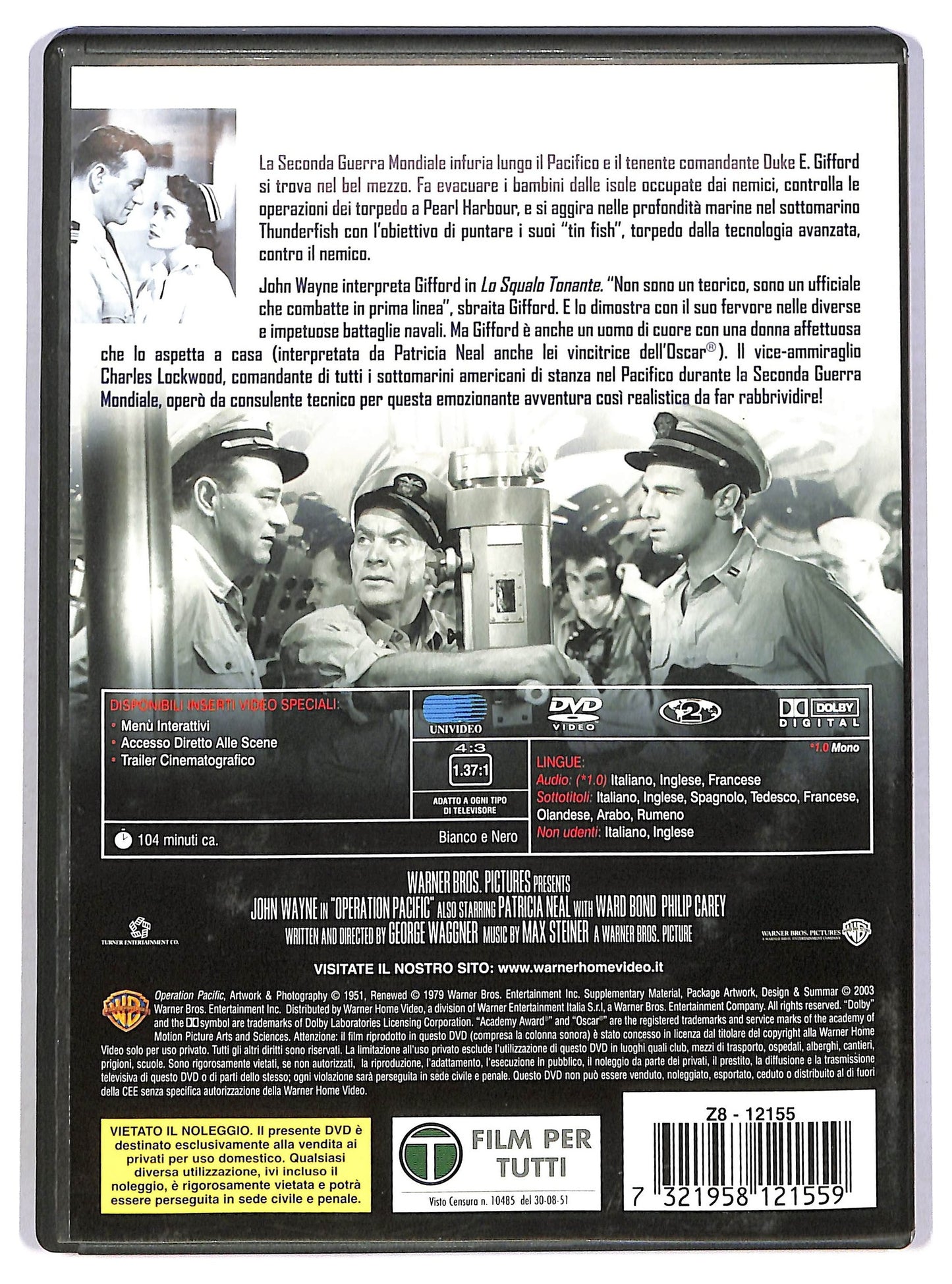 EBOND Lo squalo tonante DVD D782733