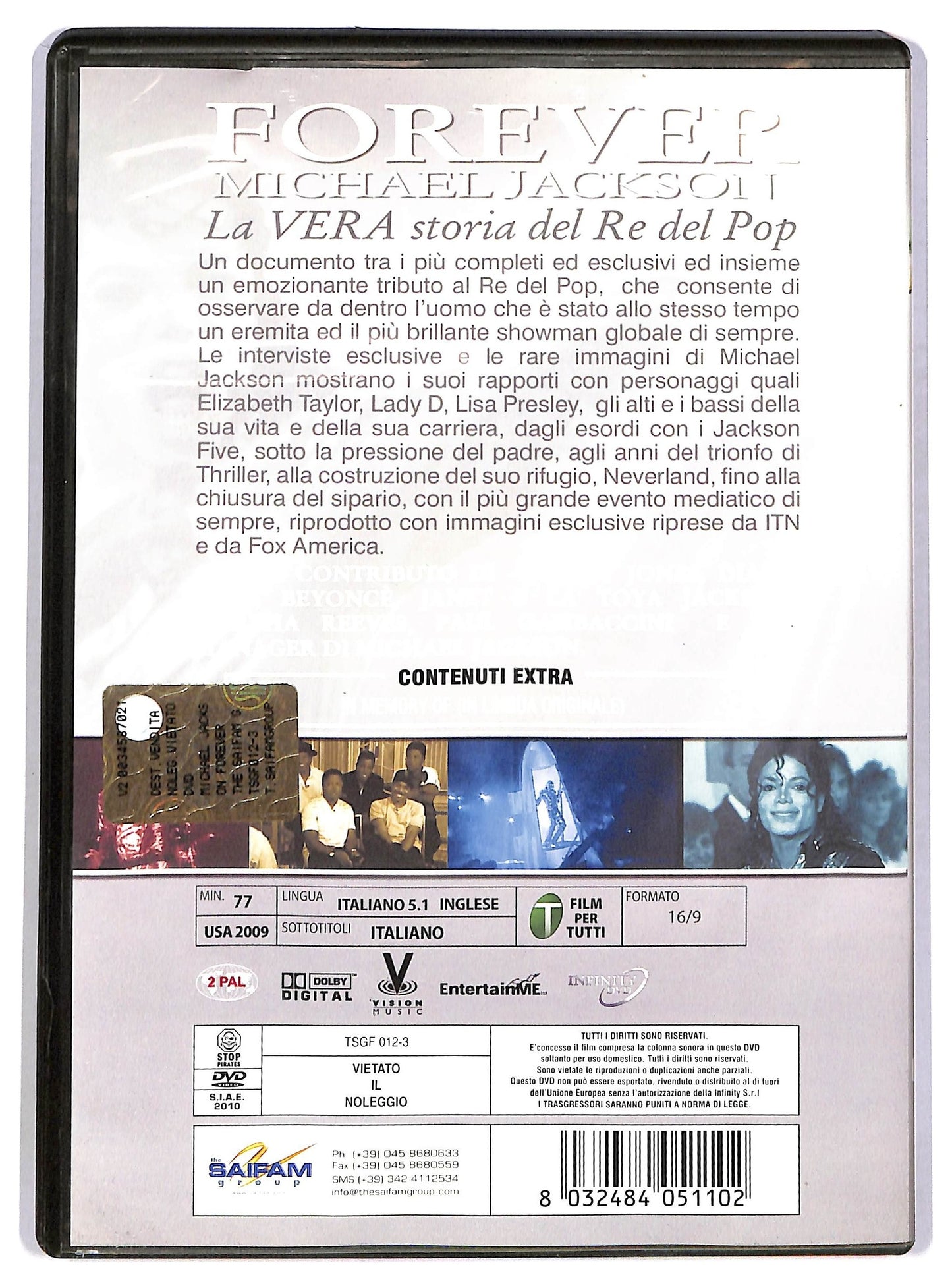 EBOND Forever Michael Jackson DVD D782746