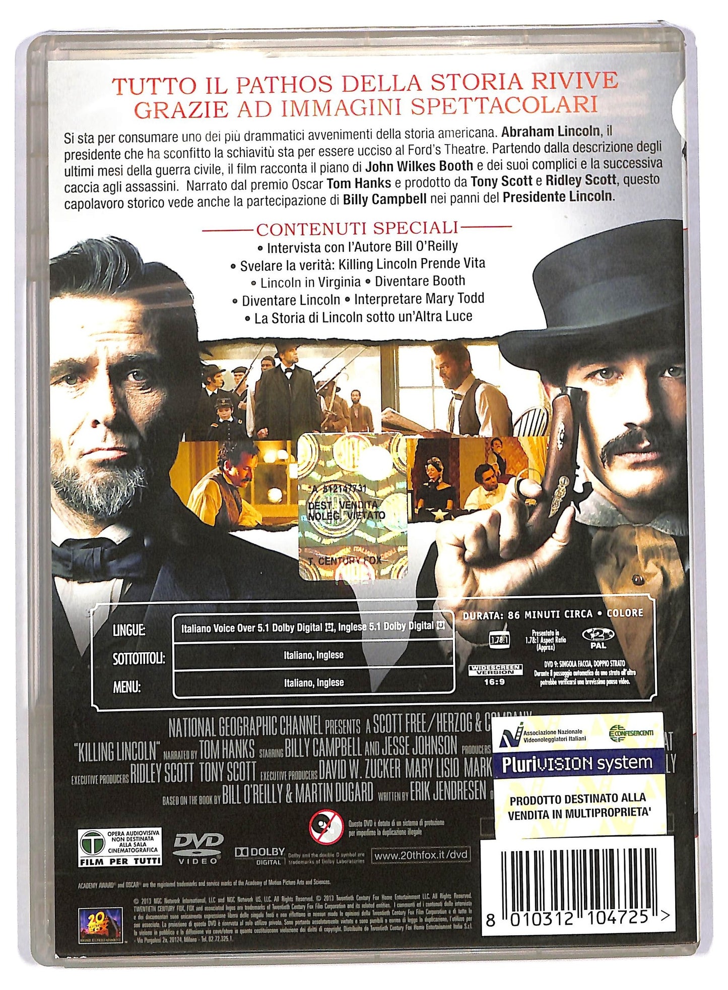 EBOND Killing Lincoln DVD D782749