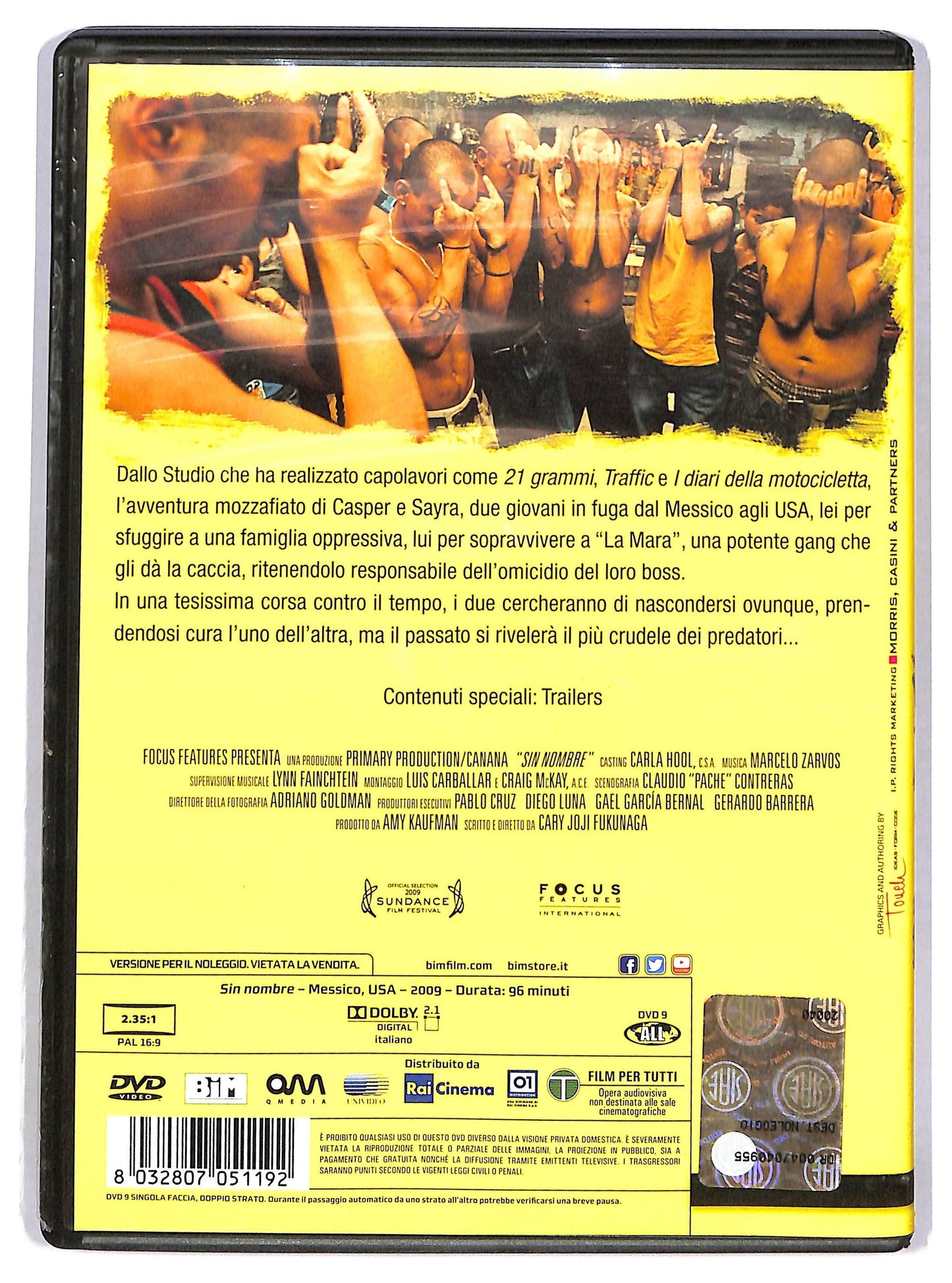 EBOND Sin nombre DVD NOLEGGIO D782750