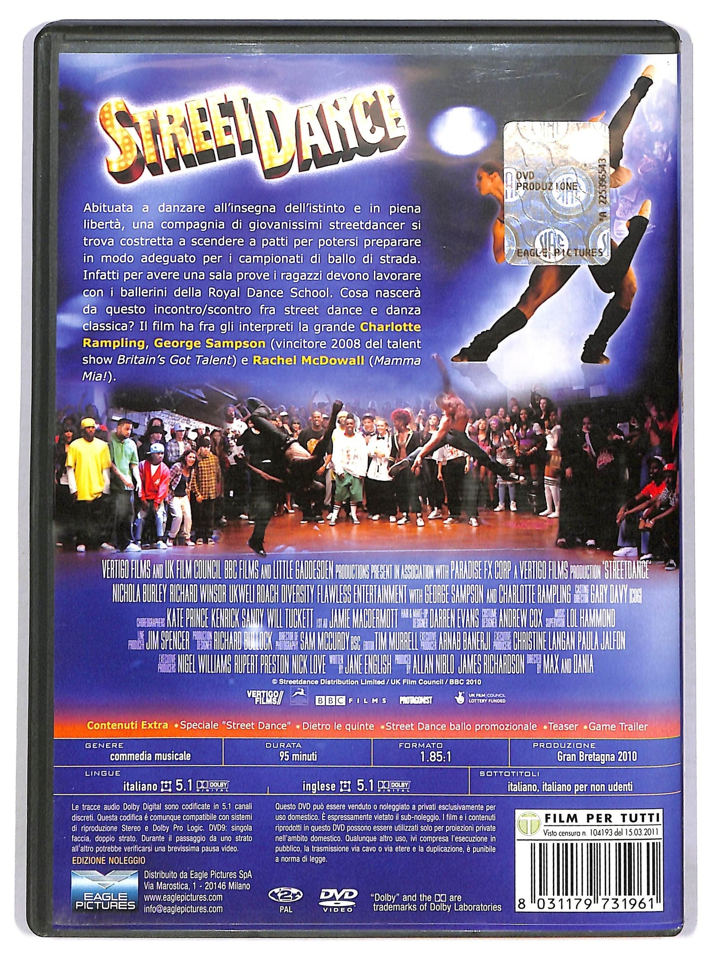 EBOND Street Dance DVD D782816