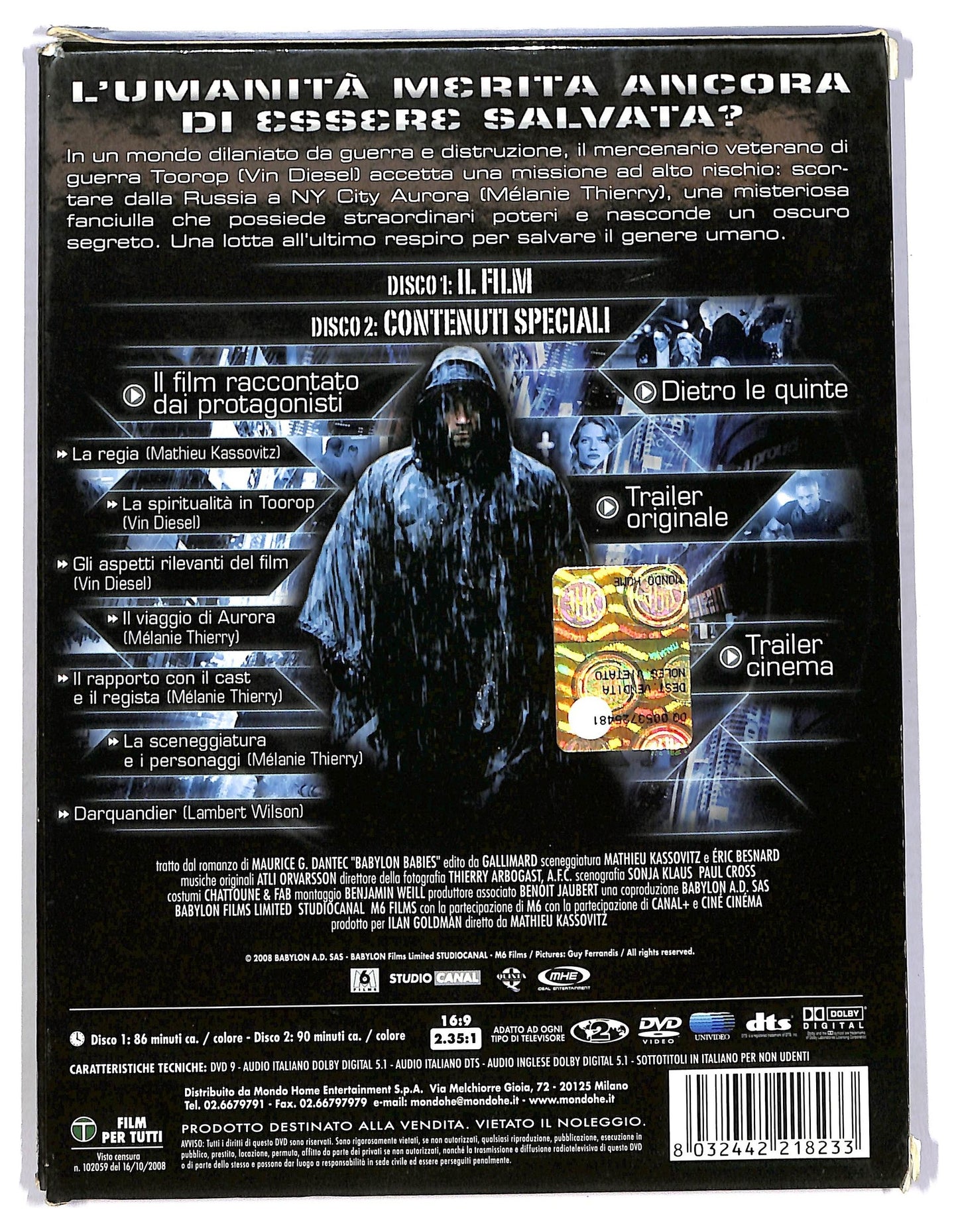 EBOND Babylon A.d (special Edition,2 DVD) DVD D782817