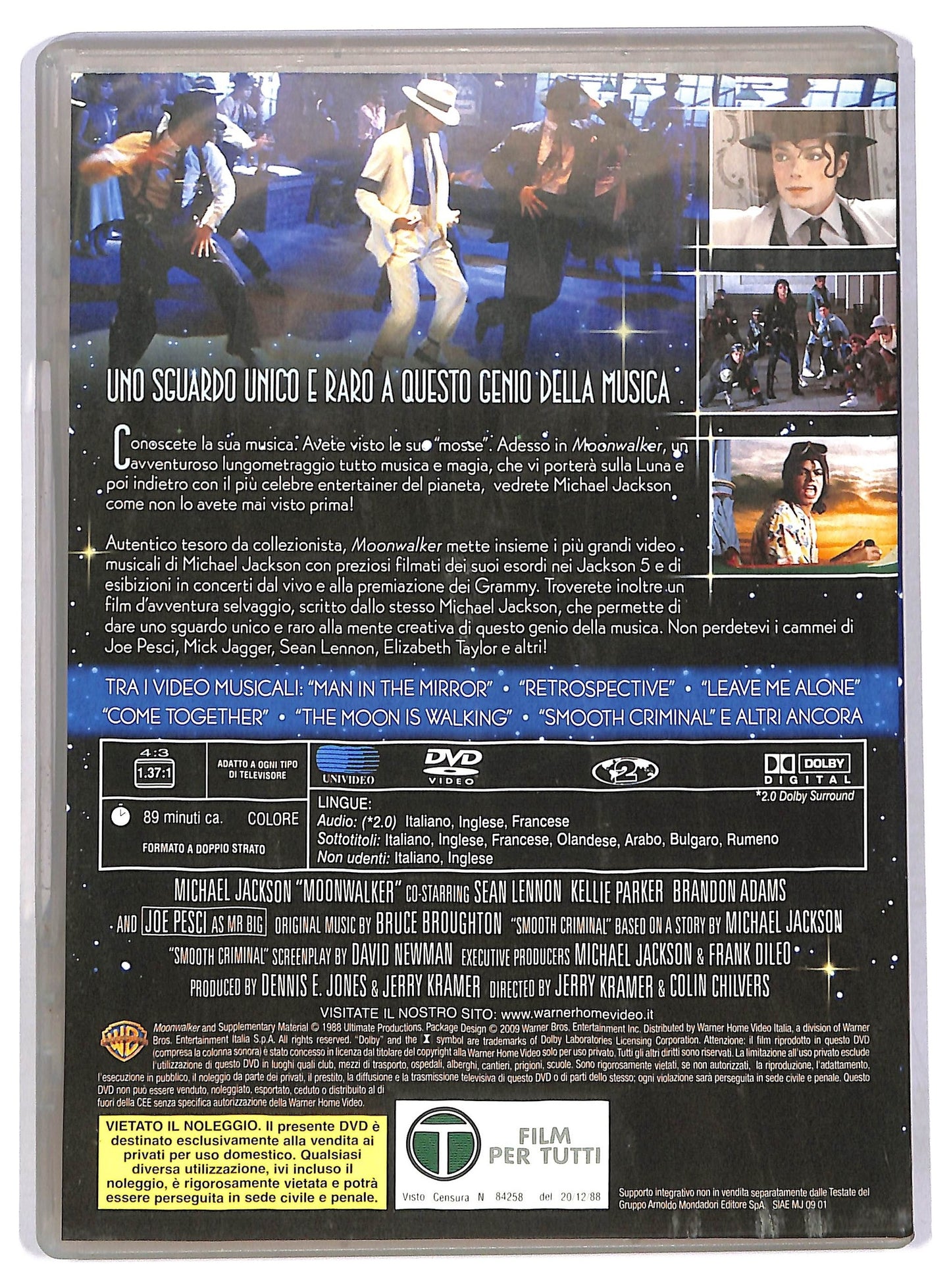 EBOND Moonwalker DVD D782831