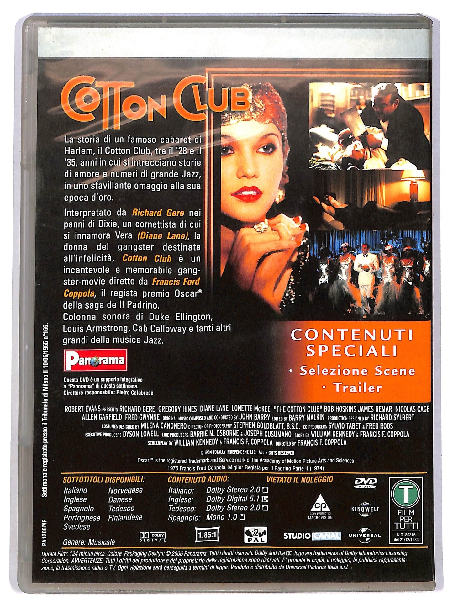 EBOND Cotton Club EDITORIALE DVD D782832