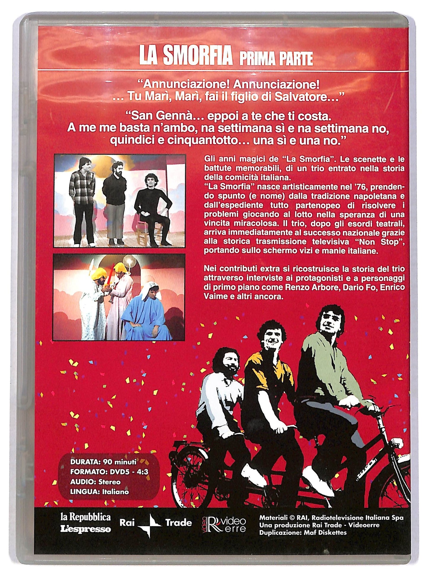 EBOND La smorfia Prima parte DVD D782922