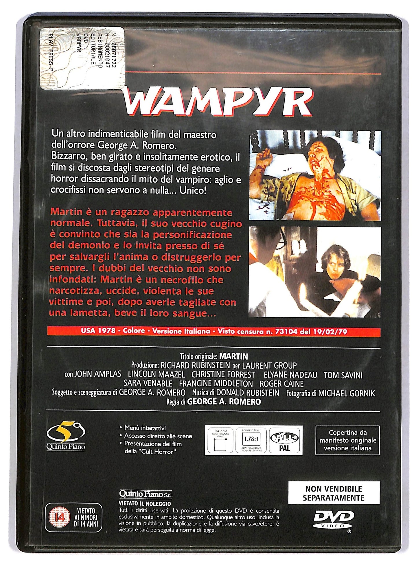 EBOND Wampyr EDITORIALE DVD D782954