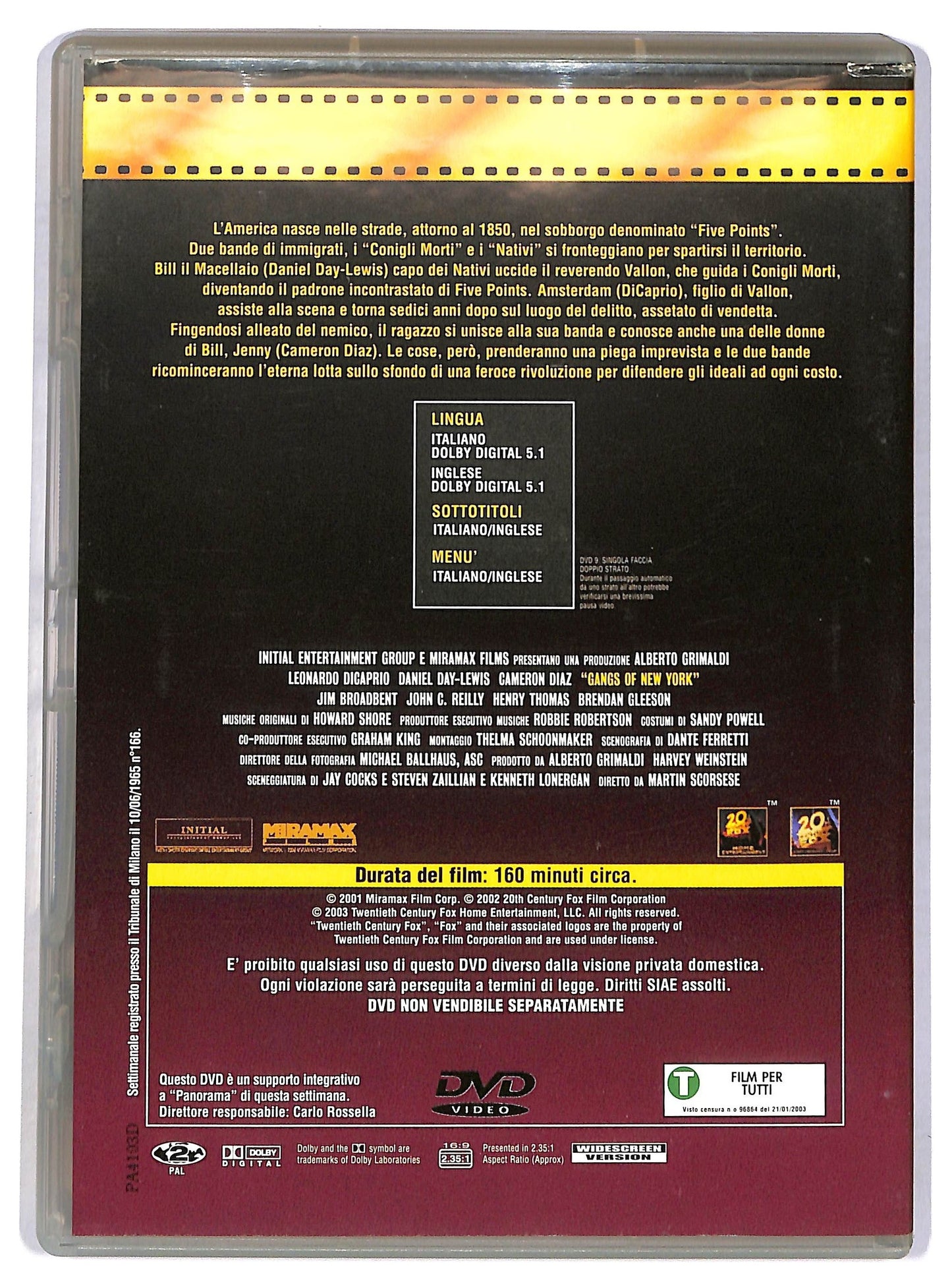 EBOND Gangs New york DVD D783009