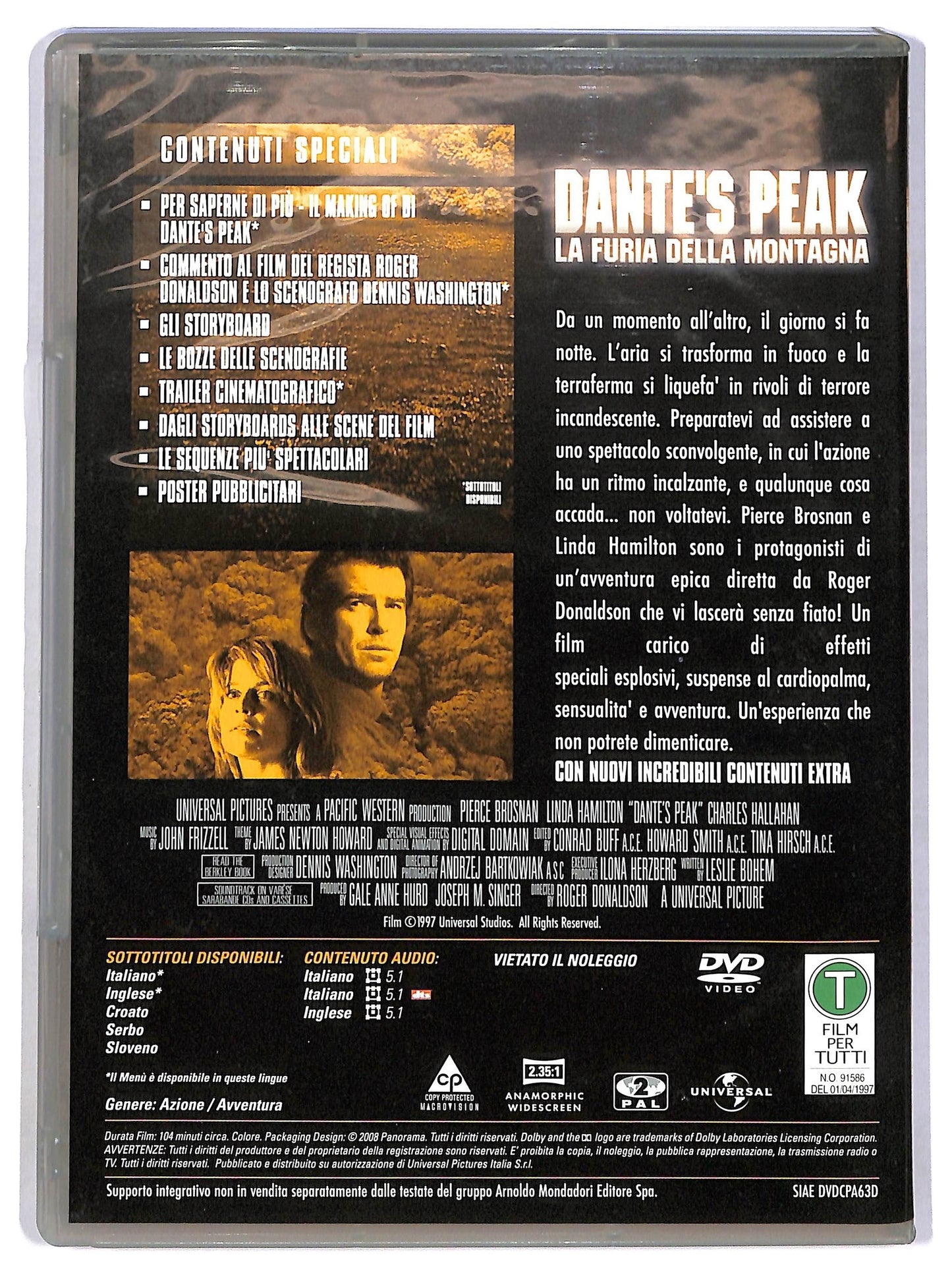 EBOND Dante's Peak - La furia della montagna EDITORIALE DVD D783011