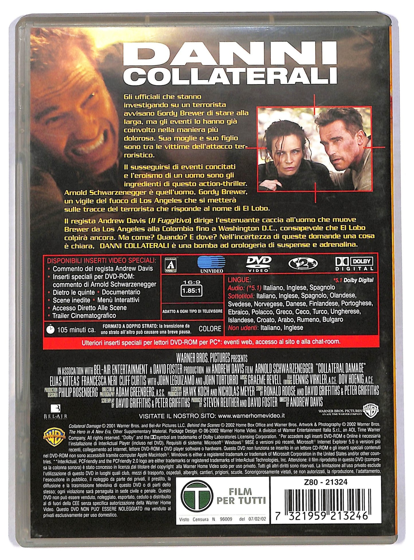 EBOND Danni collaterali DVD D783106