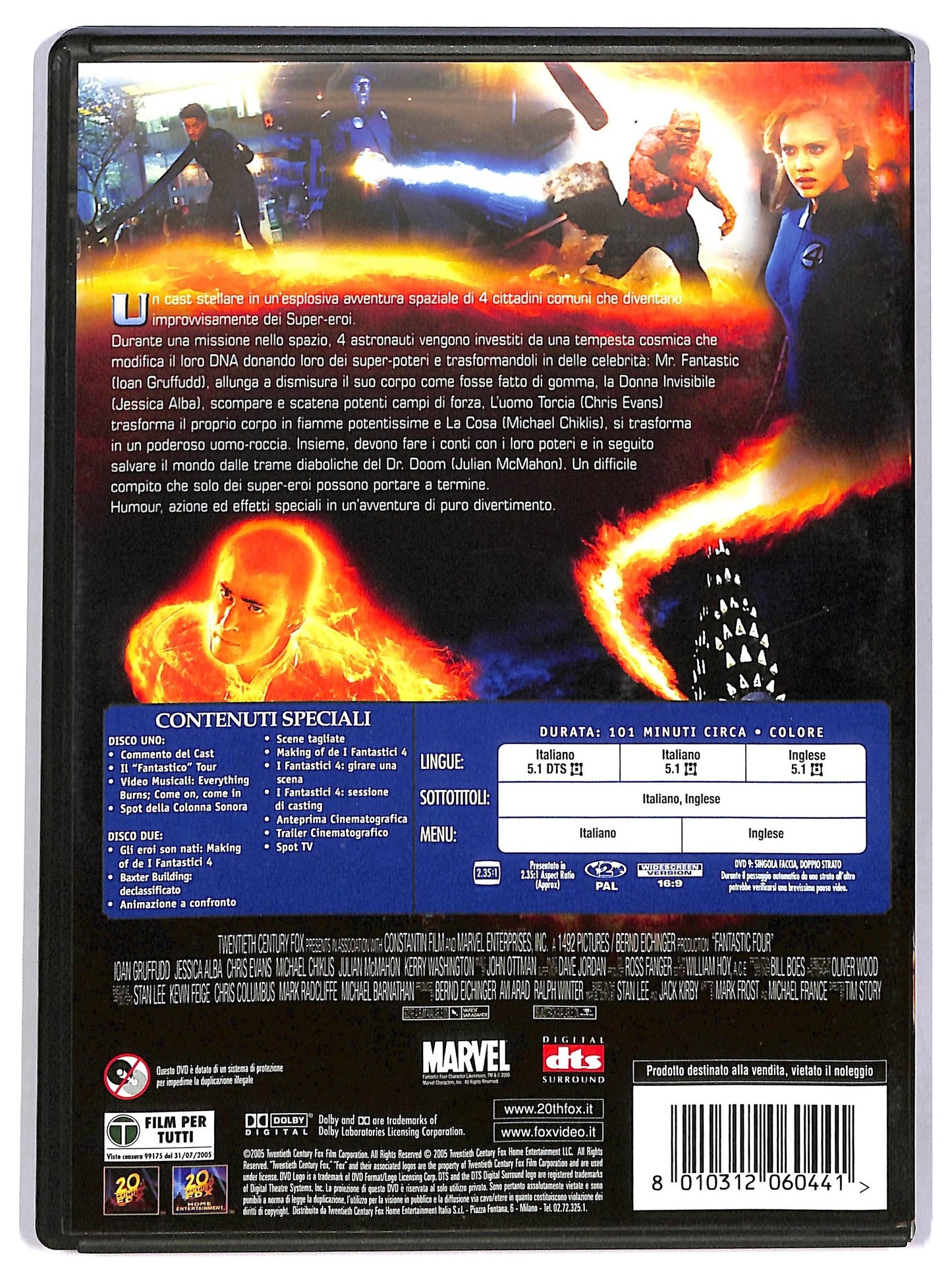 EBOND I Fantastici 4 DVD EDizione Speciale D783128