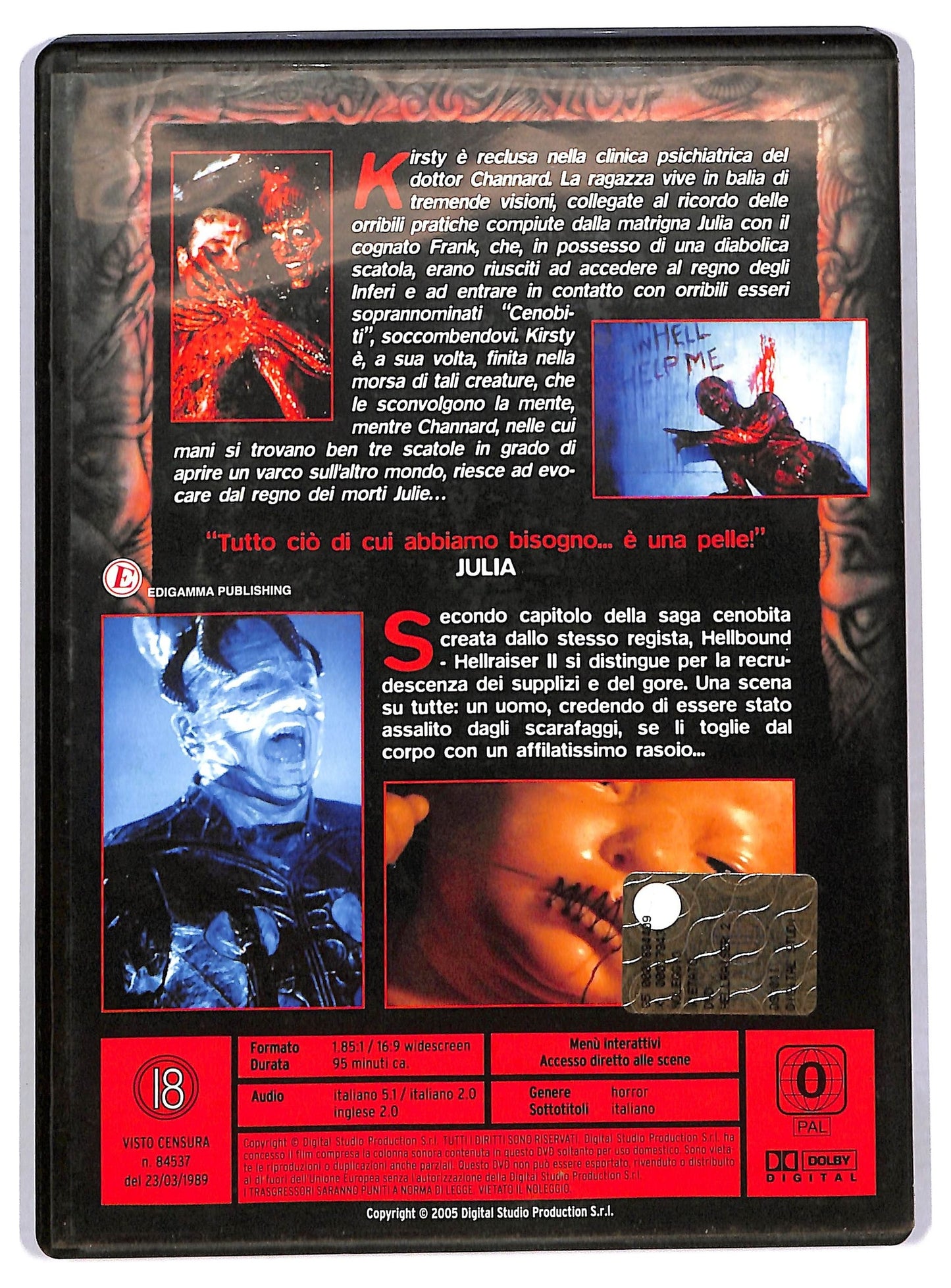 EBOND Hellbound: Hellraiser II - Prigionieri dell'Inferno EDITORIALE DVD D783241