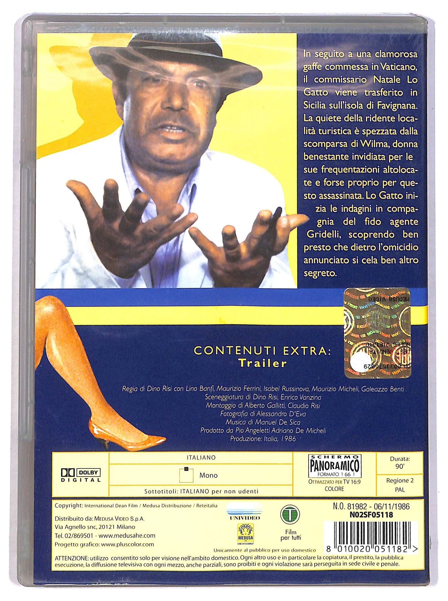 EBOND Il commissario Lo Gatto DVD D783444