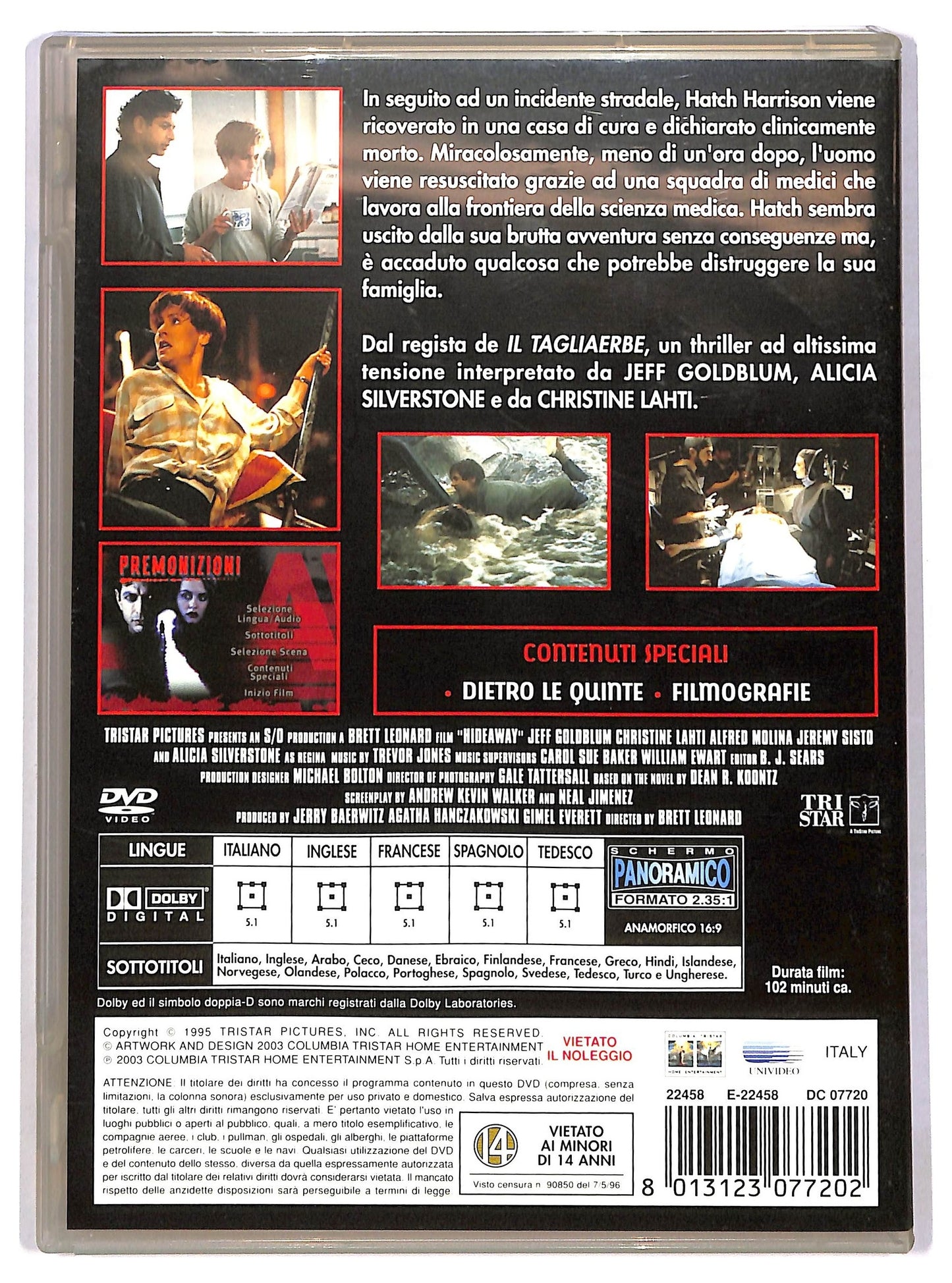 EBOND premonizioni DVD D783536