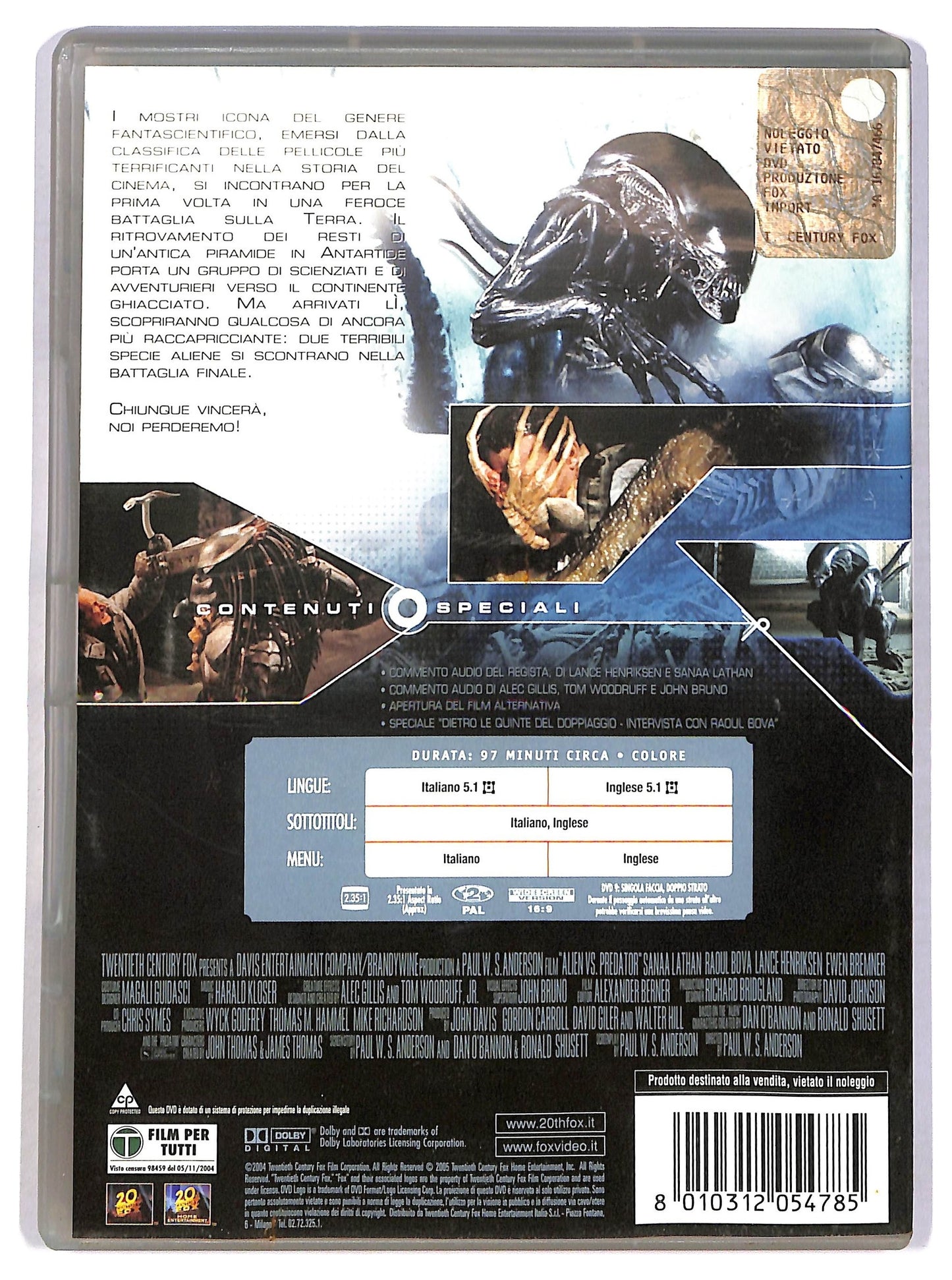 EBOND Alien Vs Predator DVD D783541