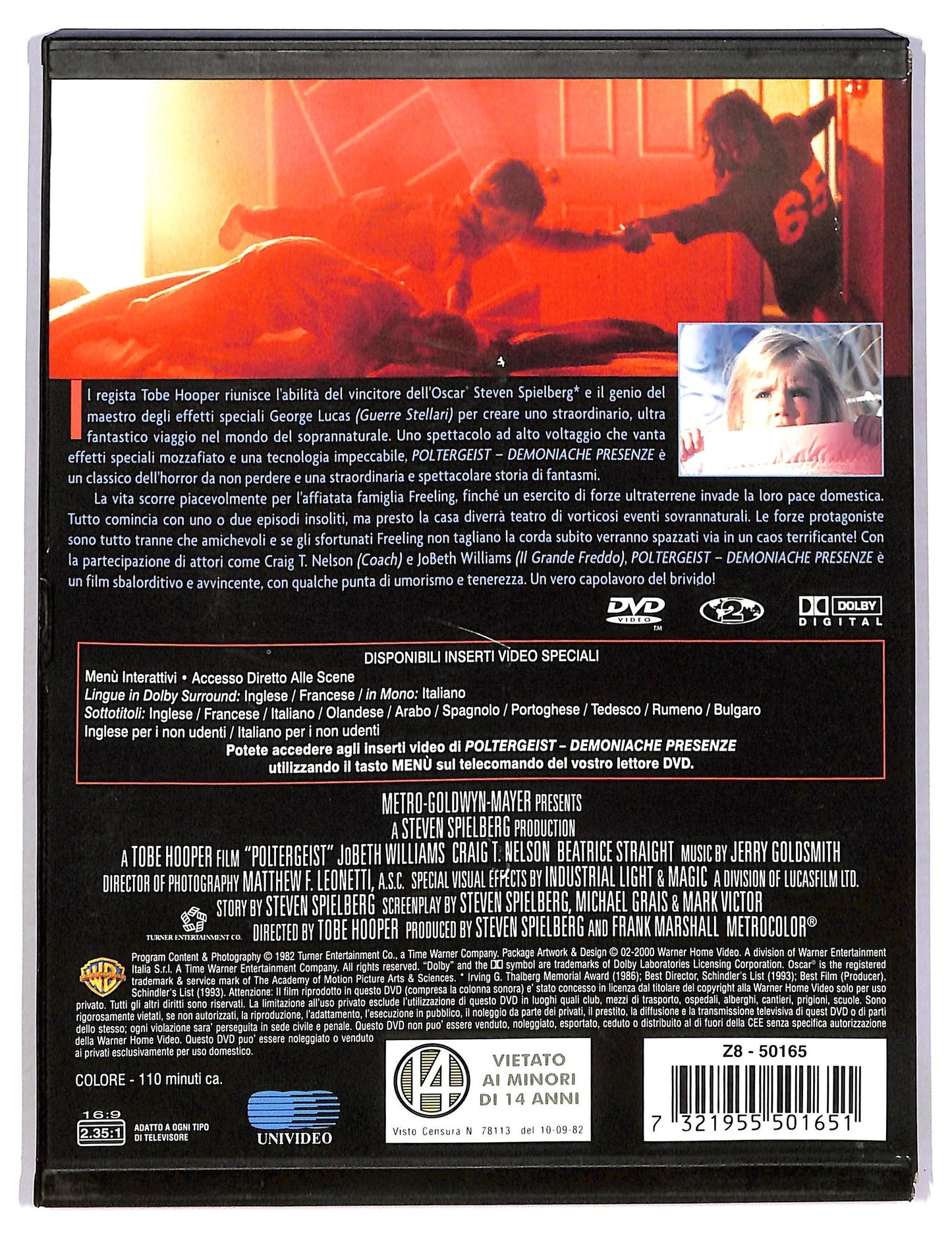 EBOND Poltergeist - Demoniache Presenze SNAPPER DVD D783564