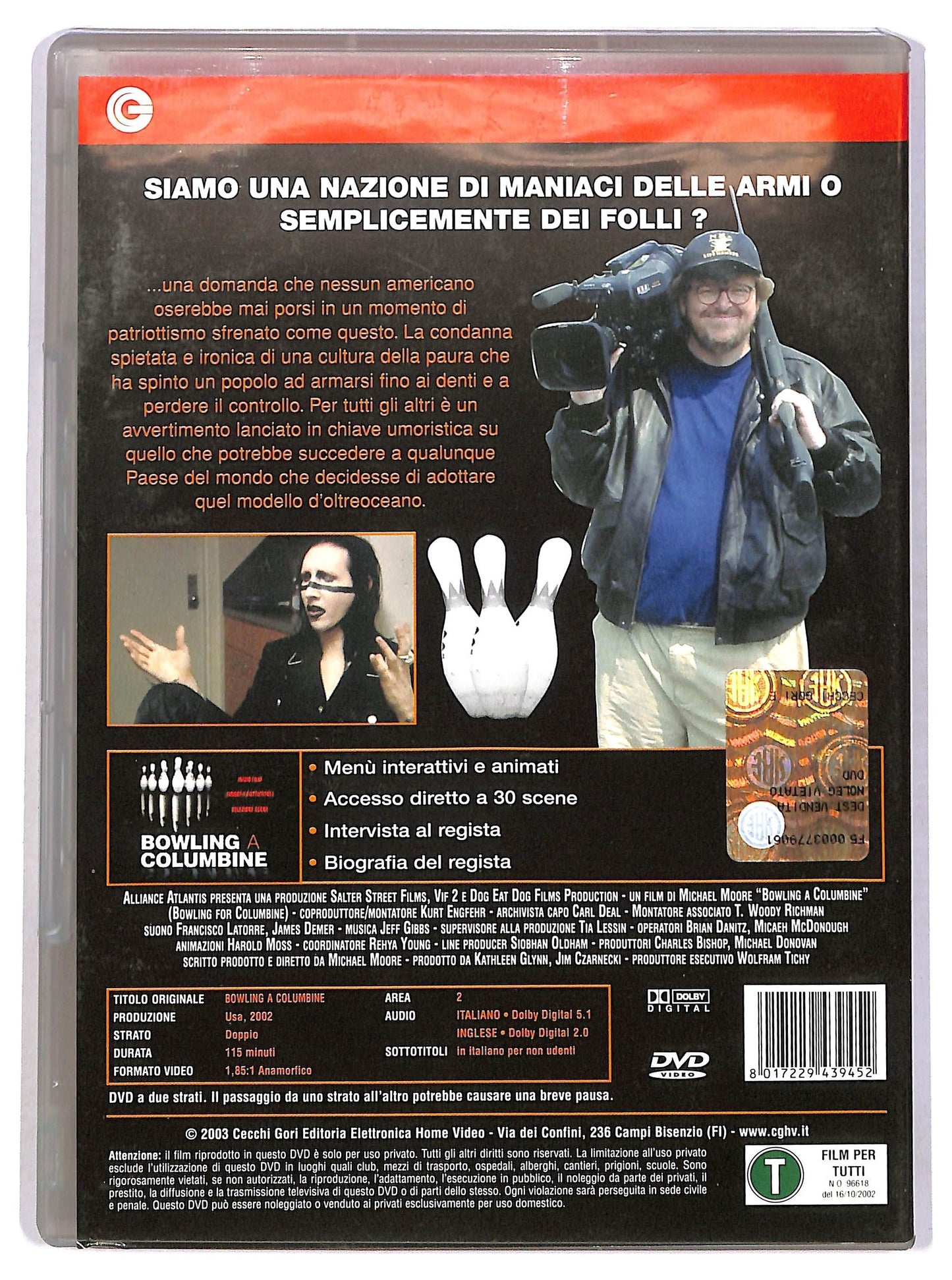 EBOND Bowling a columbine DVD D783601