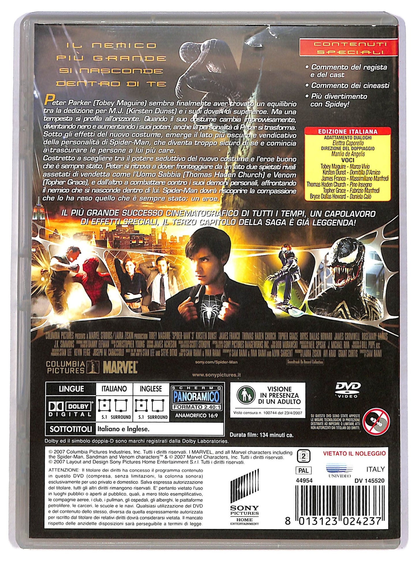 EBOND Spider-Man 3 DVD D783620