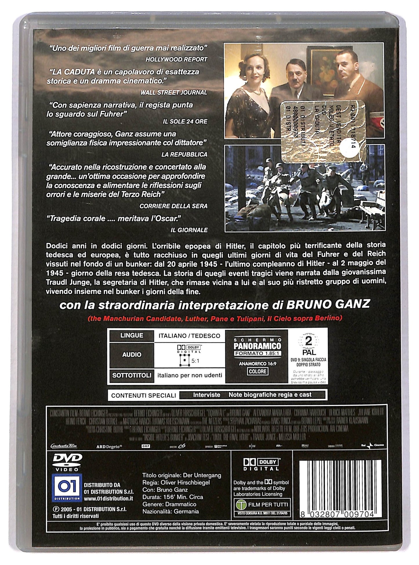 EBOND La caduta - Gli ultimi giorni di Hitler DVD D783716