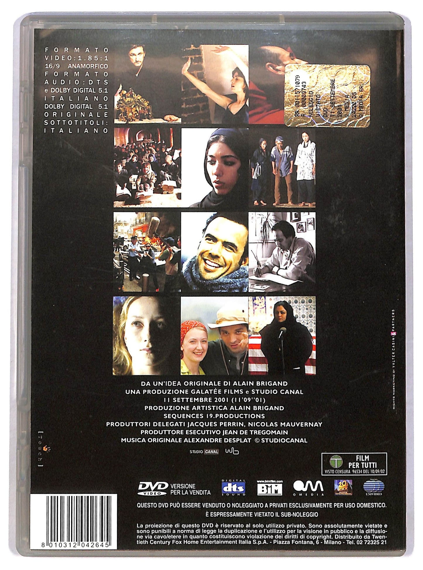 EBOND 11 settembre 2001 DVD D783762