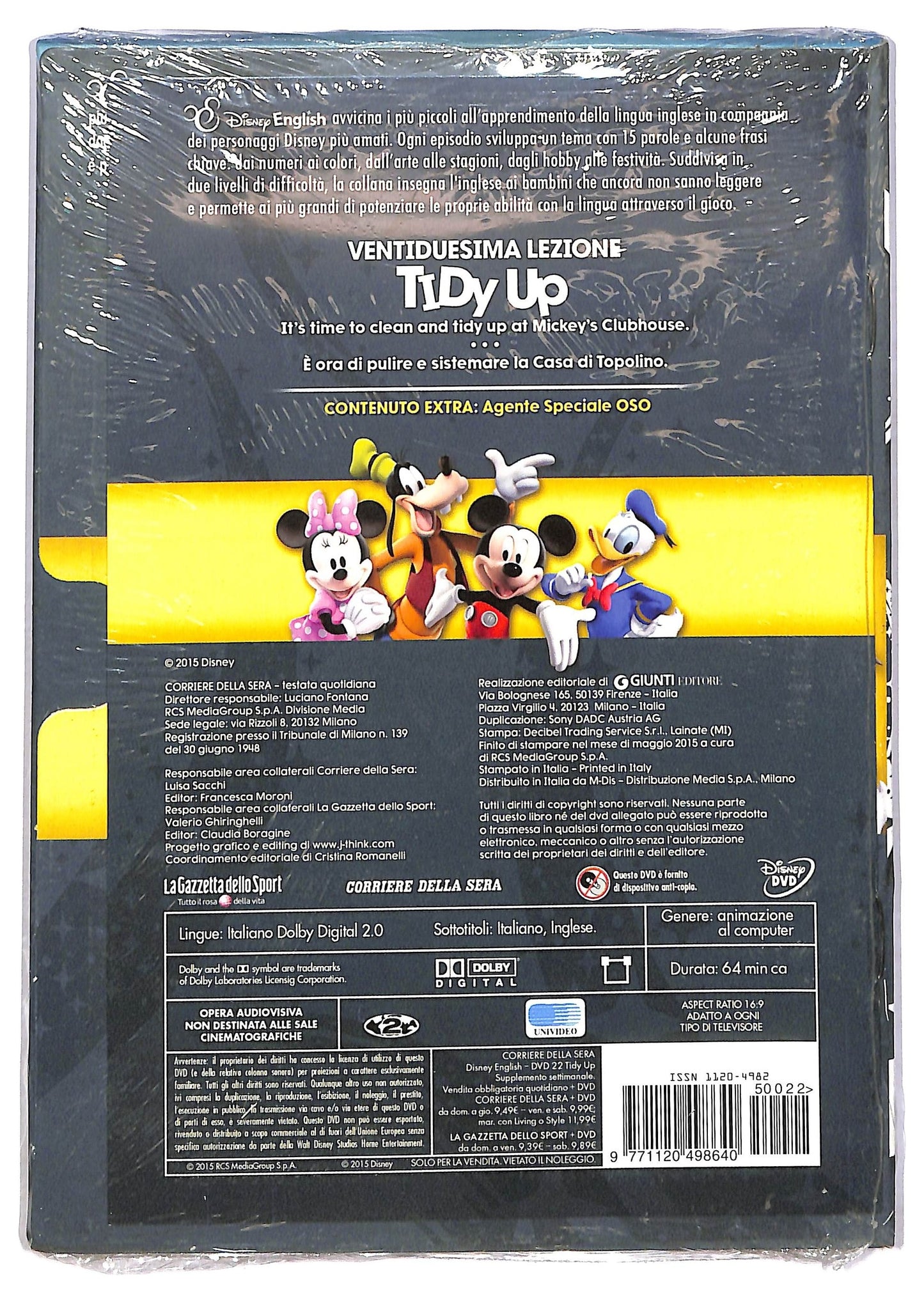 EBOND Disney english tidy up volume 22 EDITORIALE DVD D783828