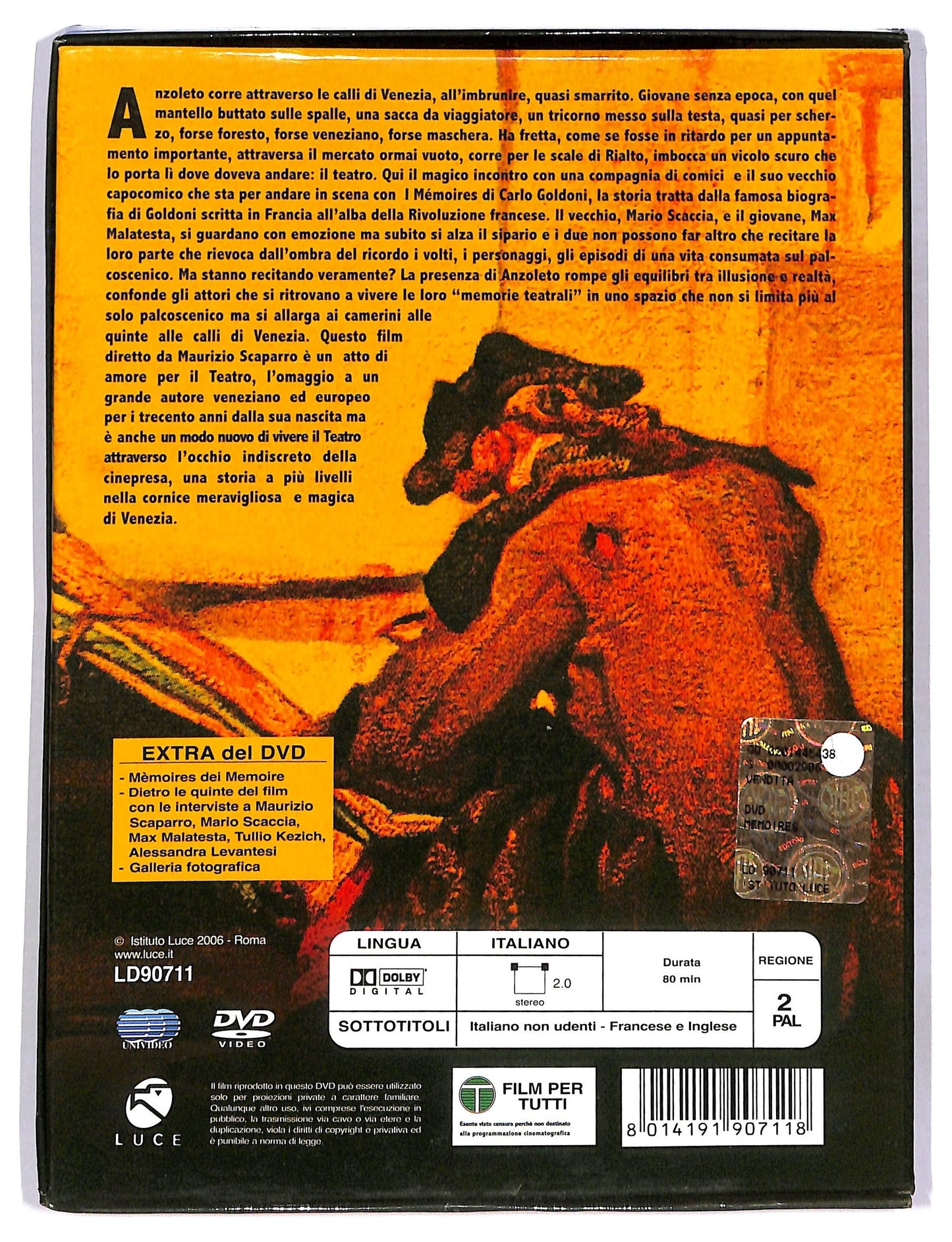 EBOND Memoires DIGIPACK DVD D783832