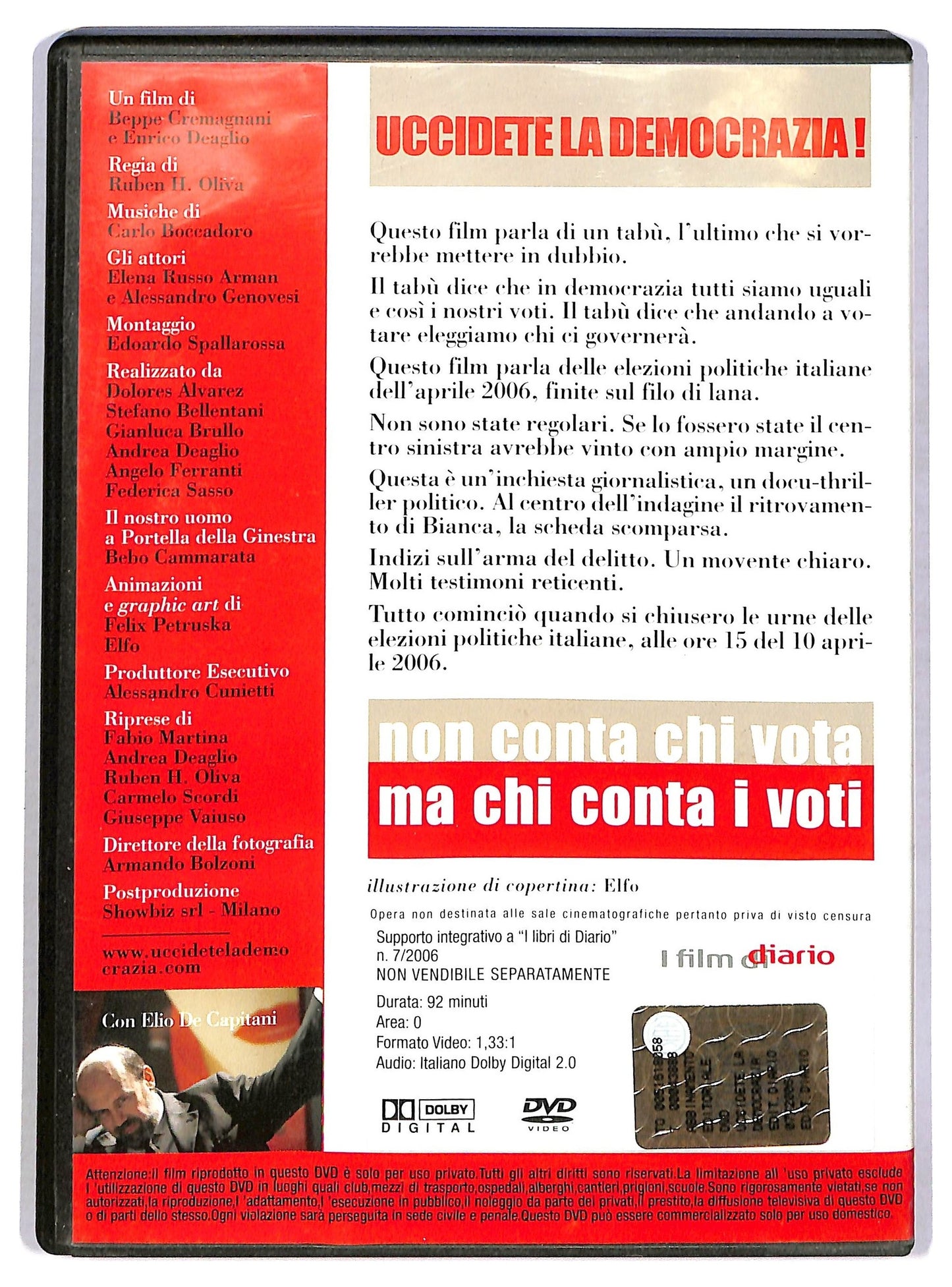 EBOND Uccidete la Democrazia! EDITORIALE DVD D783850