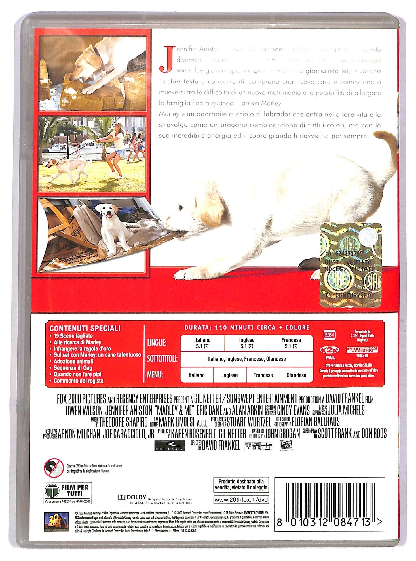 EBOND Io & Marley DVD D783854