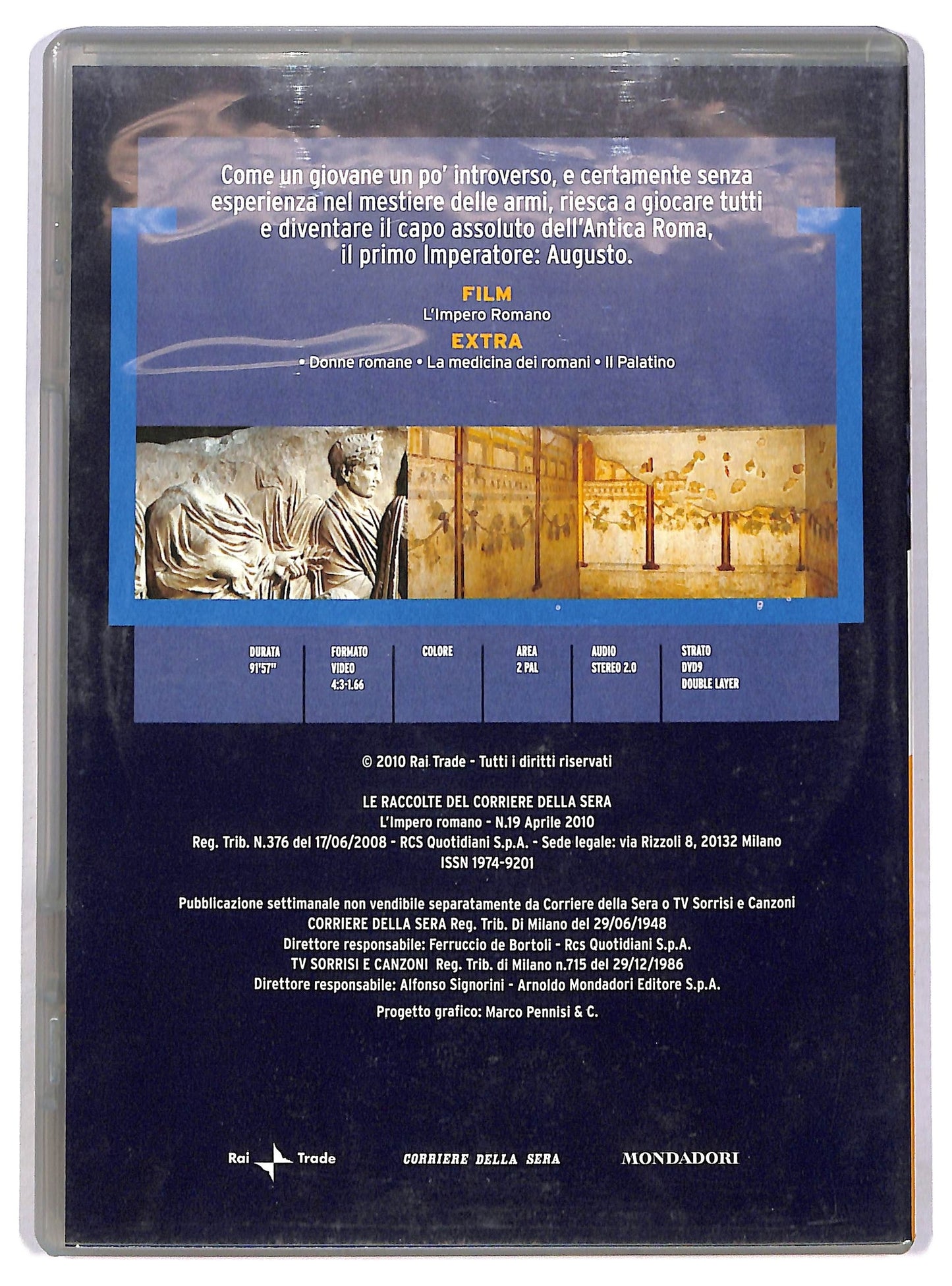 EBOND L'impero Romano Augusto: Nascita Di Un Impero DVD Editoriale D783862