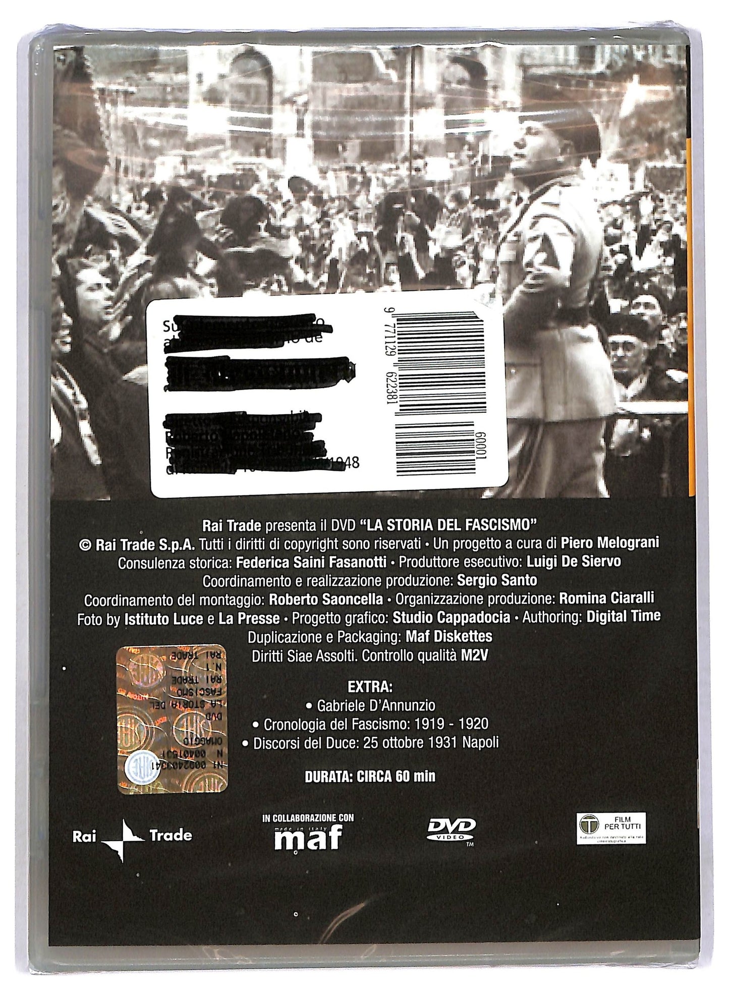 EBOND La storia del fascismo. Le origini (1919-1922), EDITORIALE DVD D783904