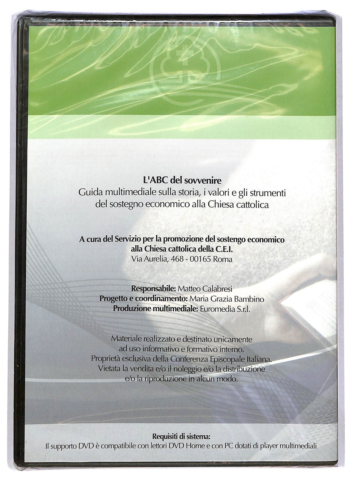 EBOND L'abc del sovvenire 2012 EDITORIALE DVD D783917