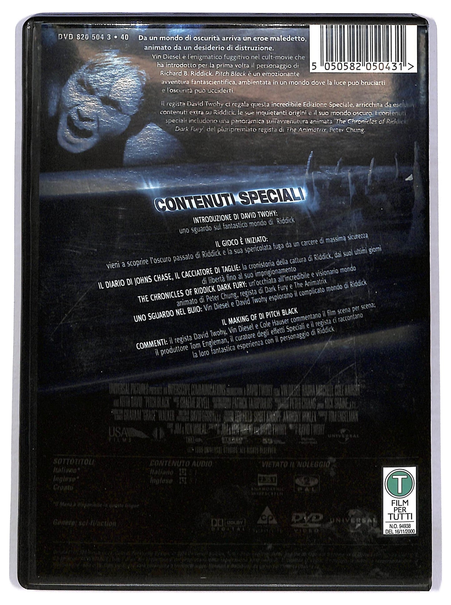 EBOND Pitch Black DVD D783939