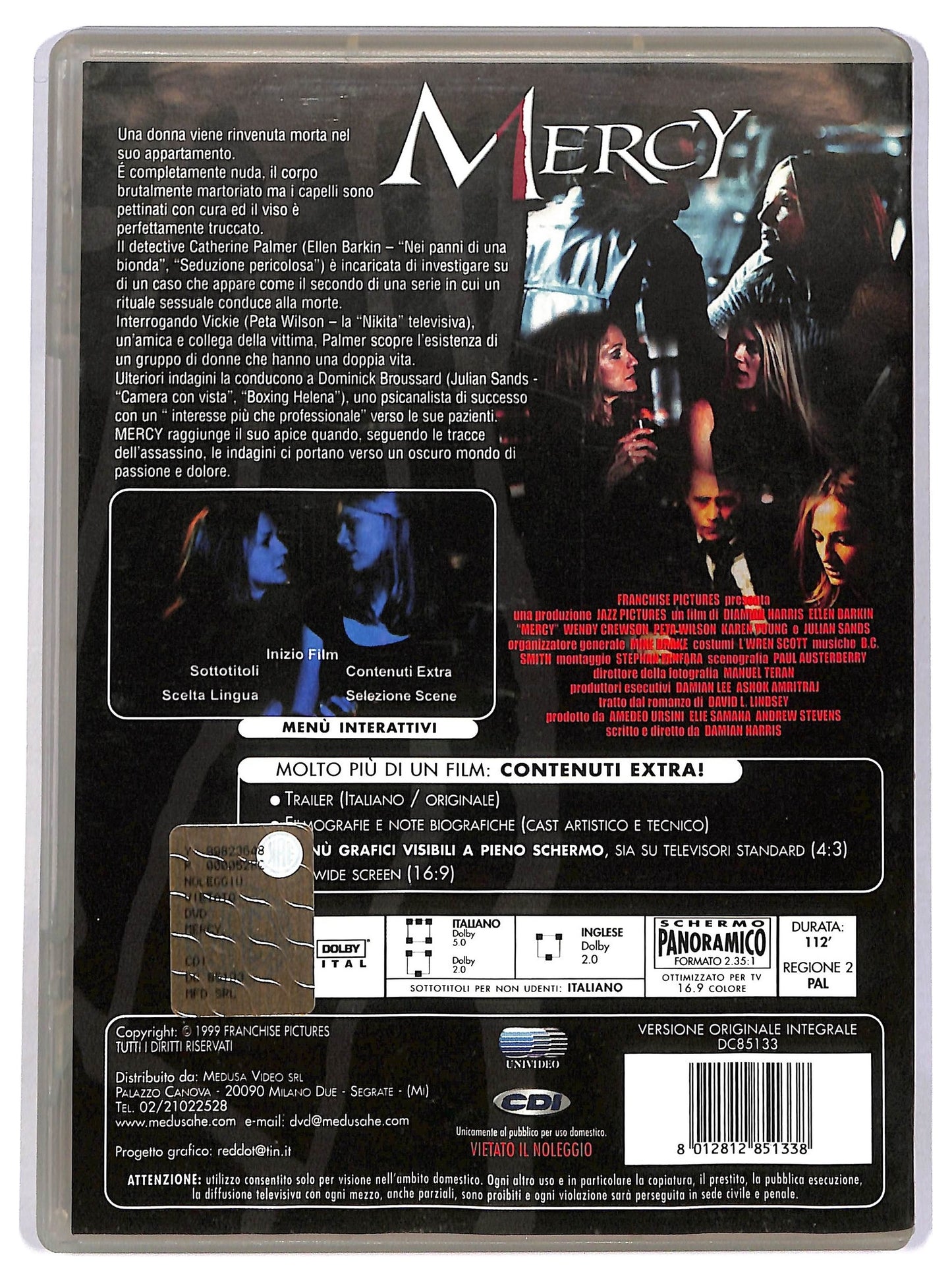 EBOND Mercy - Senza pieta DVD D783941