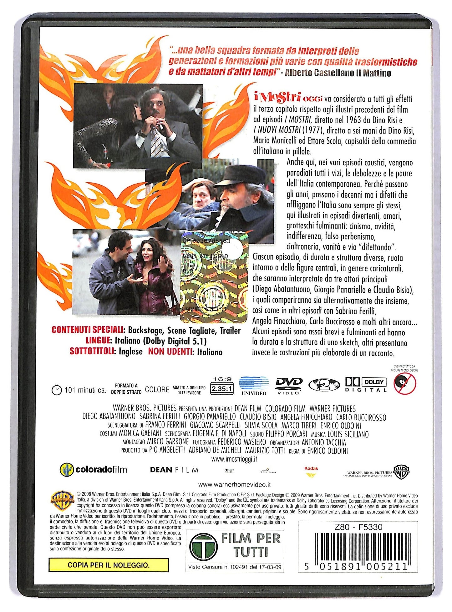 EBOND I mostri oggi NOLEGGIO DVD D784042