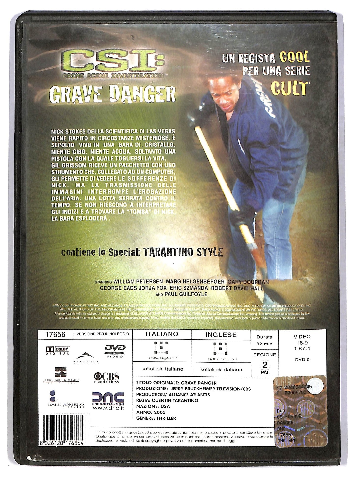 EBOND csi: grave danger NOLEGGIO DVD D784048