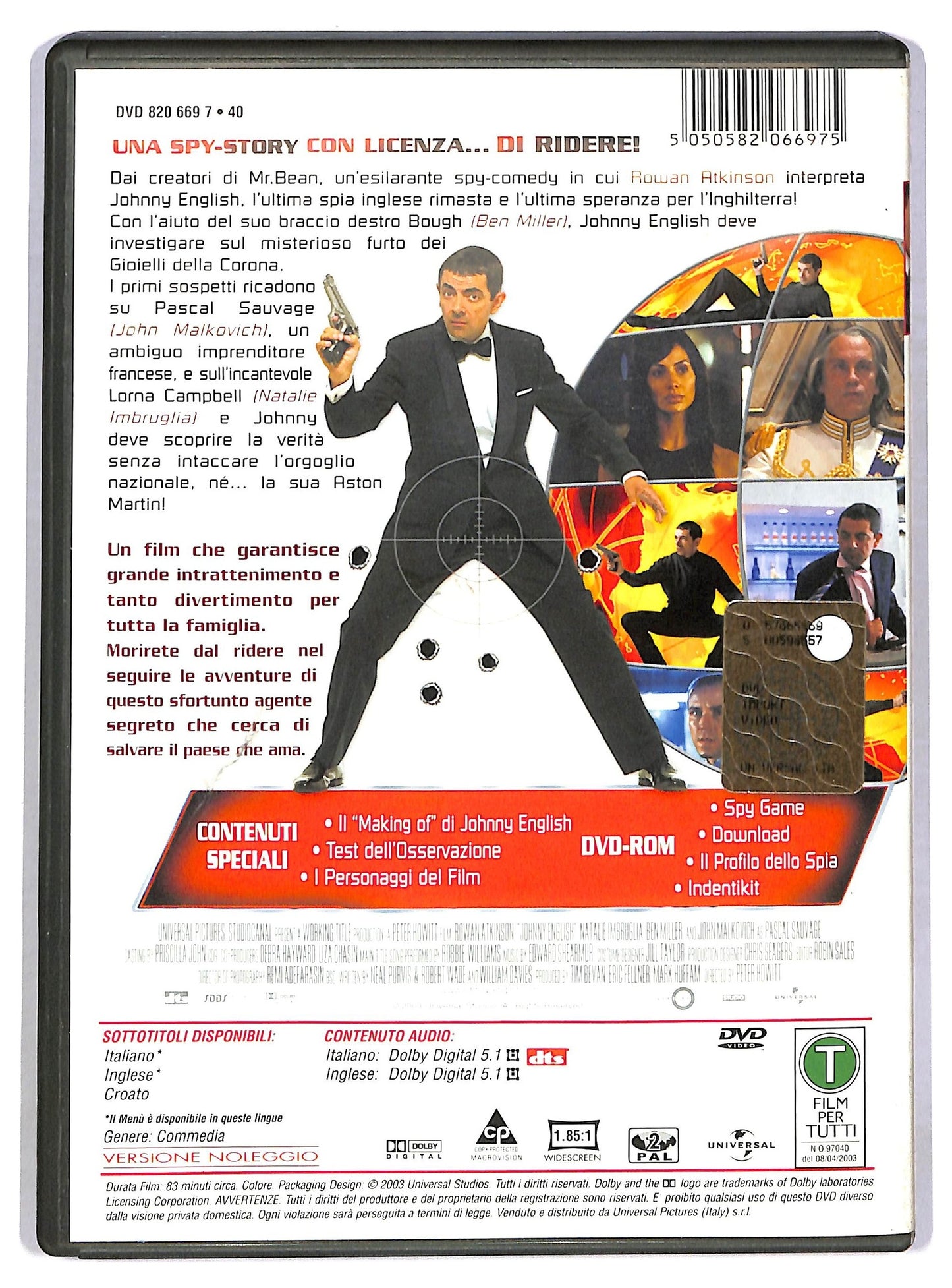 EBOND Johnny English DVD Ex Noleggio D784059