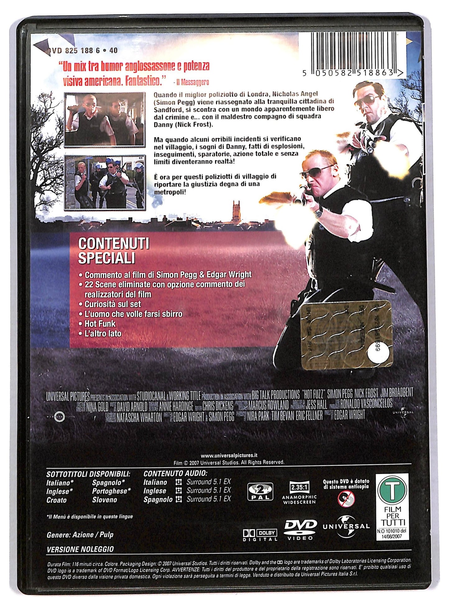 EBOND Hot Fuzz Noleggio DVD D784106