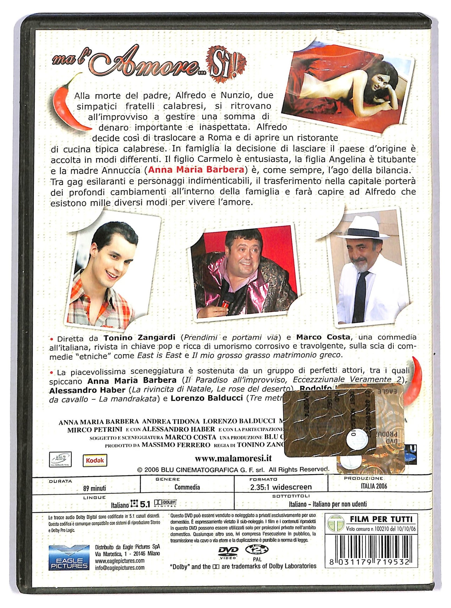 EBOND Ma l'amore... si! DVD D784114