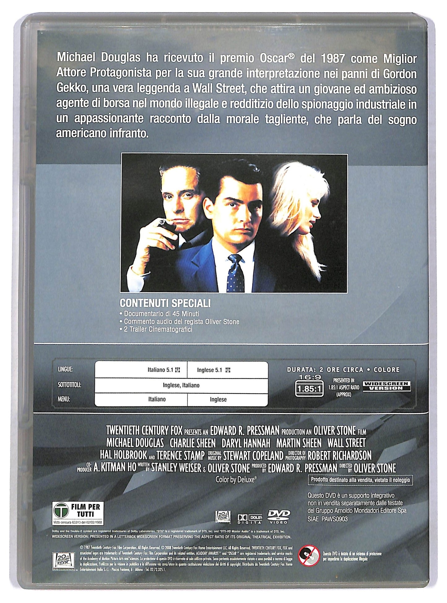 EBOND Wall Street EDITORIALE DVD D784127
